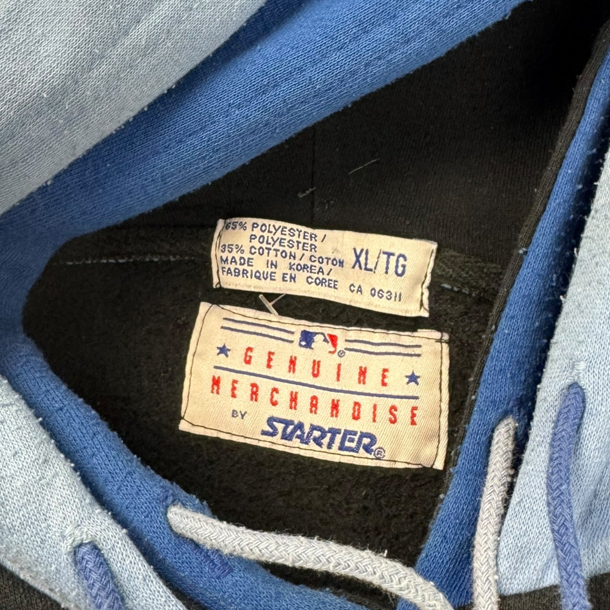 Vintage Starter Toronto Blue Jays Double Hood Hoodie