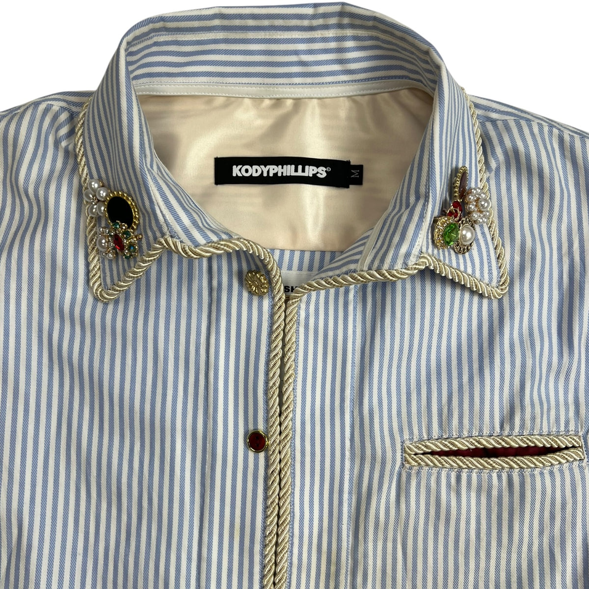 Kody Phillips Embellished Lasso Shirt 2.0 Oxford
