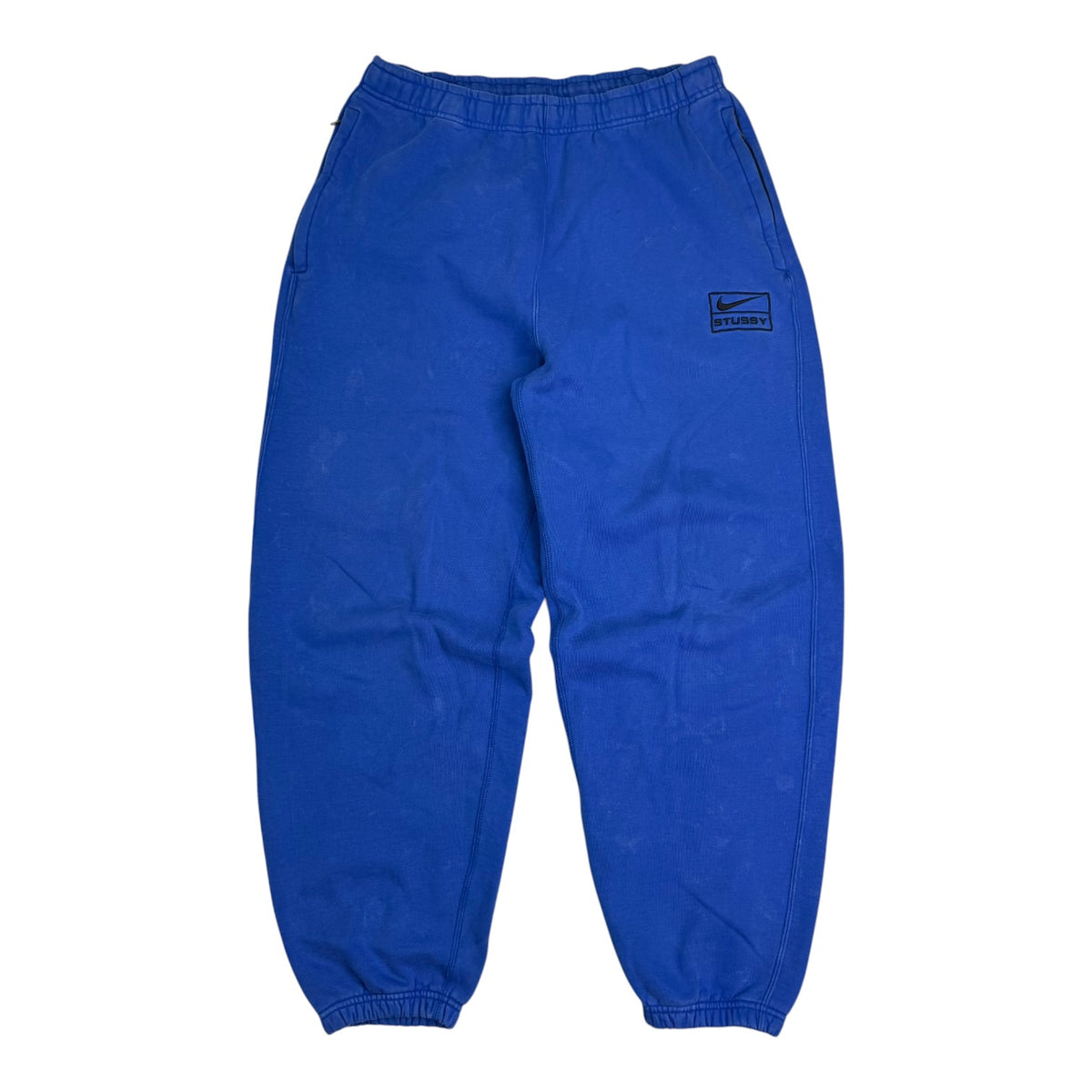 Nike x Stussy Acid Wash Sweatpants Blue