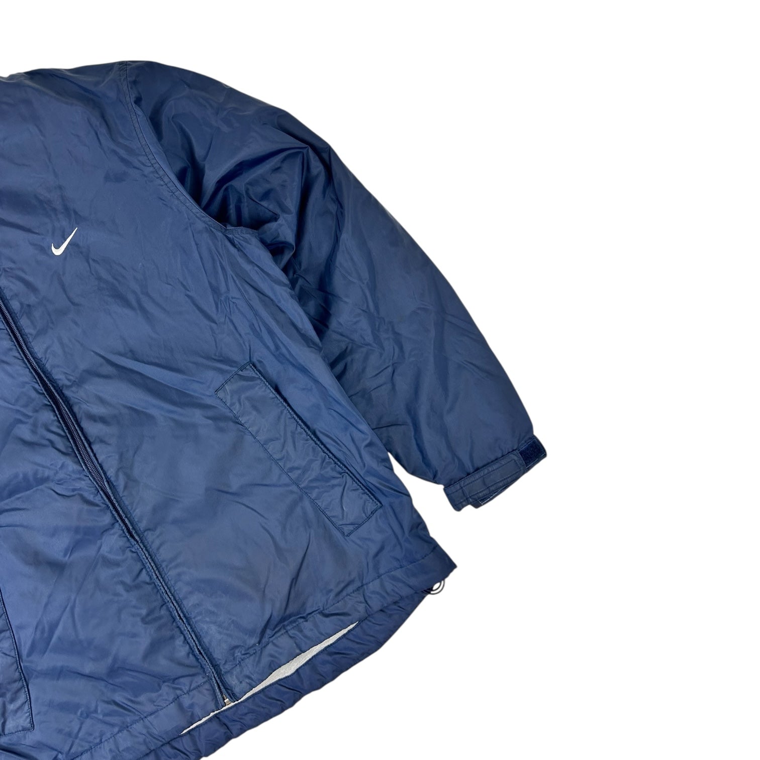 Vintage Nike Swoosh Nylon Olympic Jacket Navy