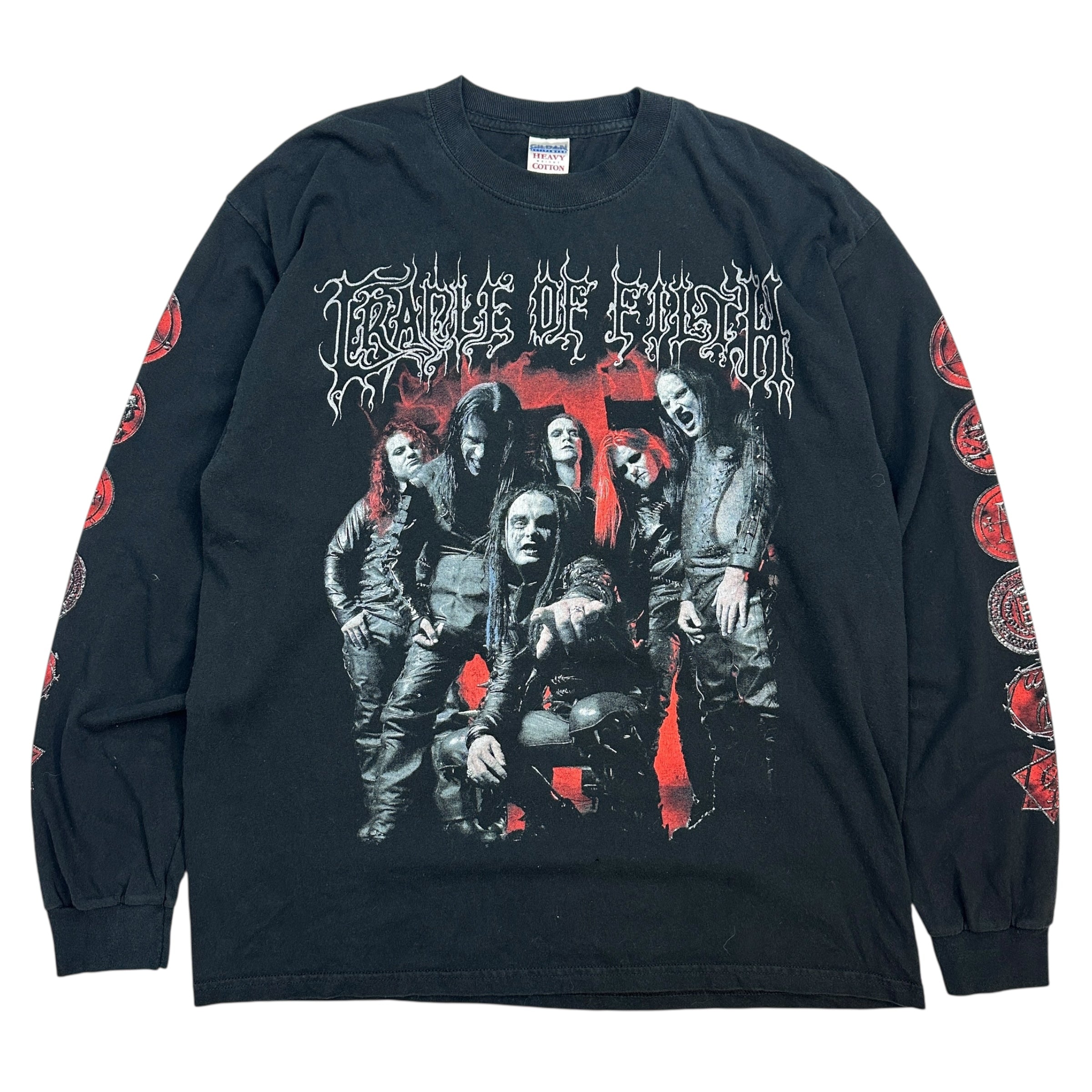 2004 Cradle of Filth Swansongs for a Nation Long sleeve Tee