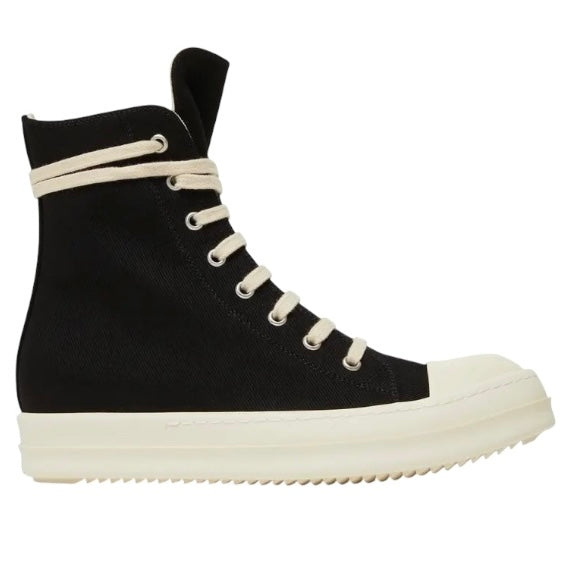 Rick Owens DRKSHDW Ramone High Denim Black/Milk (Used)