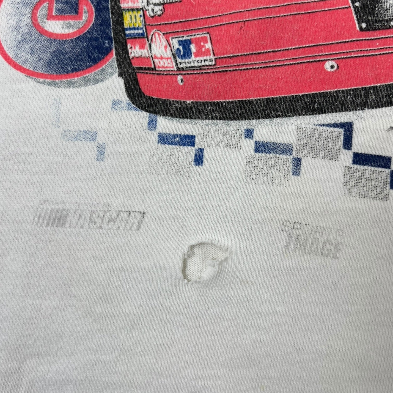 Vintage 1997 Jeff Gordon Team Dupont T-Shirt White