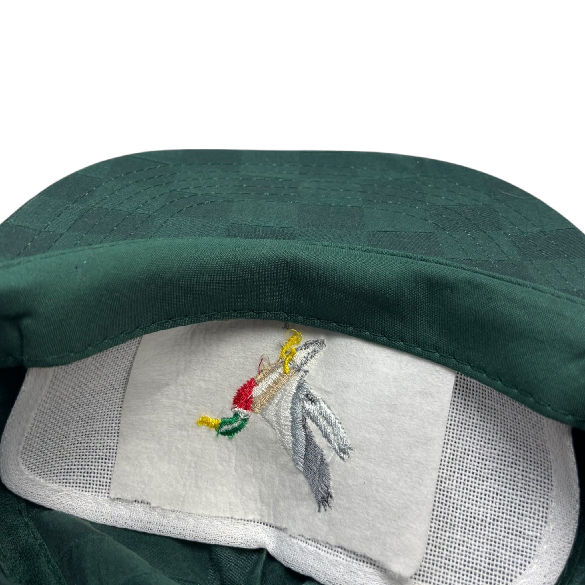 Vintage Weyerhaeuser Square Patterned Snapback Hat