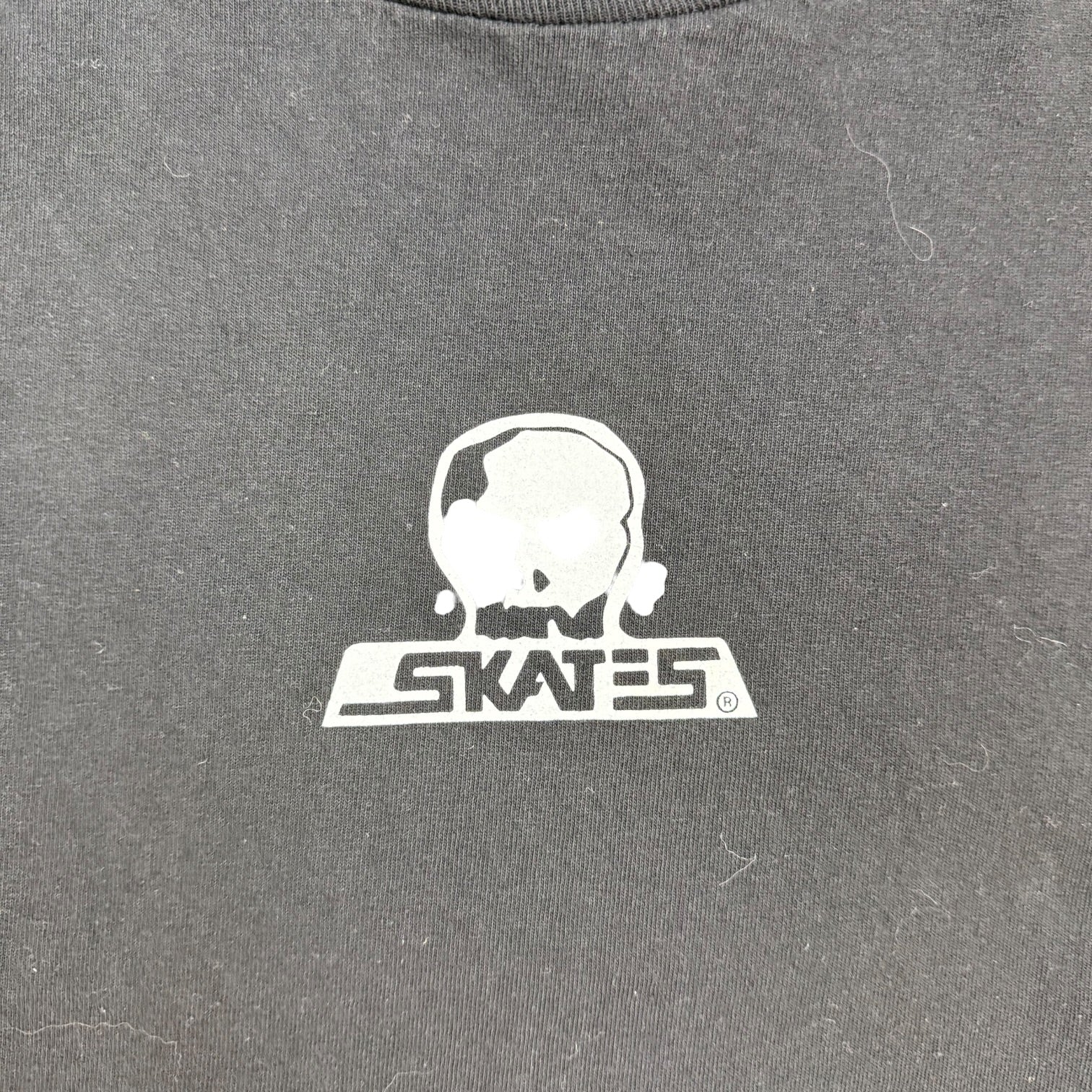 Vintage Skull Skates L/S Tee Black
