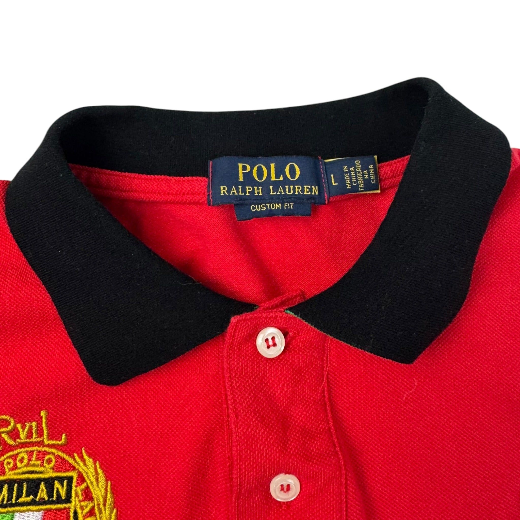 Polo Ralph Lauren Big Pony Milan Stadium Shirt Red