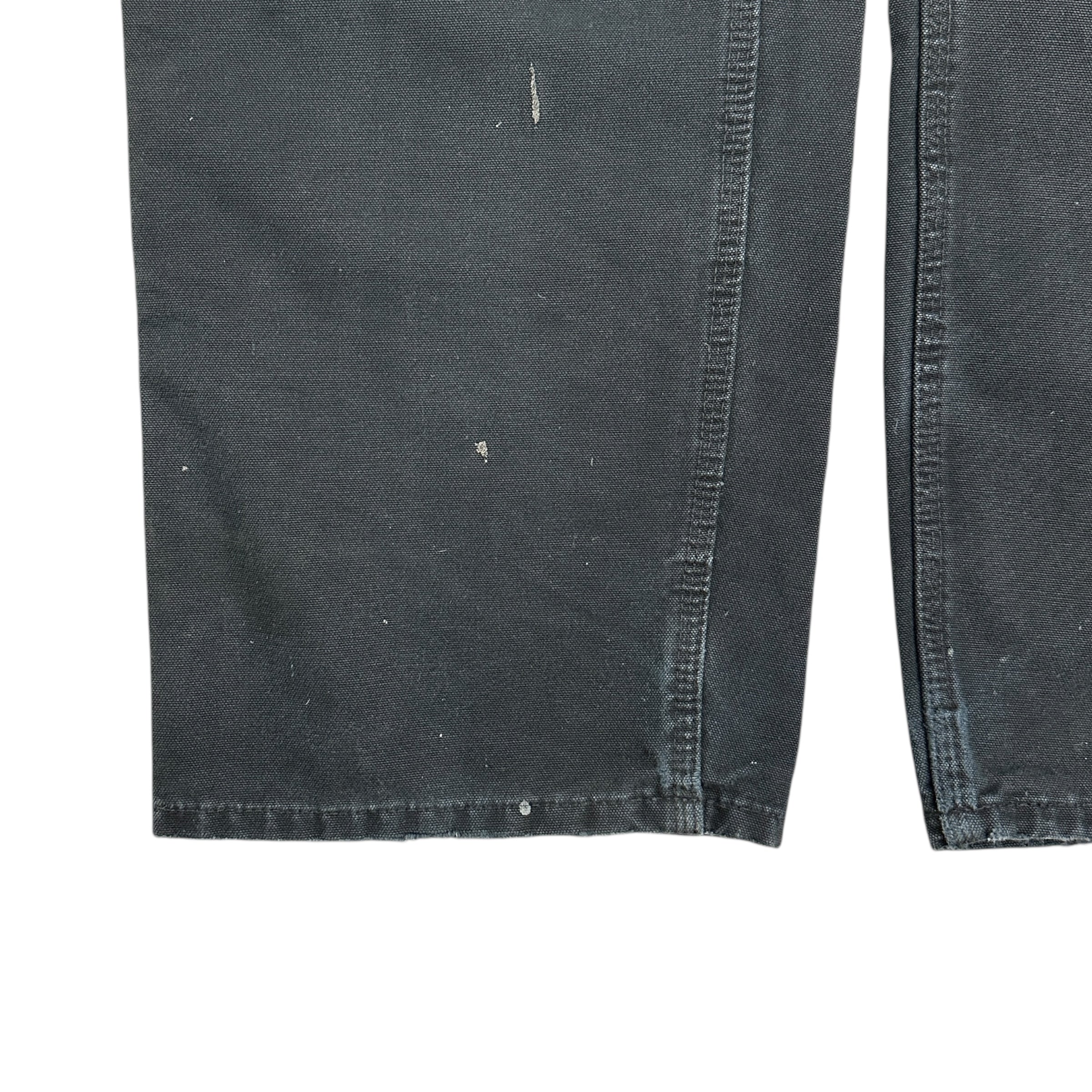 Vintage Carhartt Carpenter Pants Washed Black
