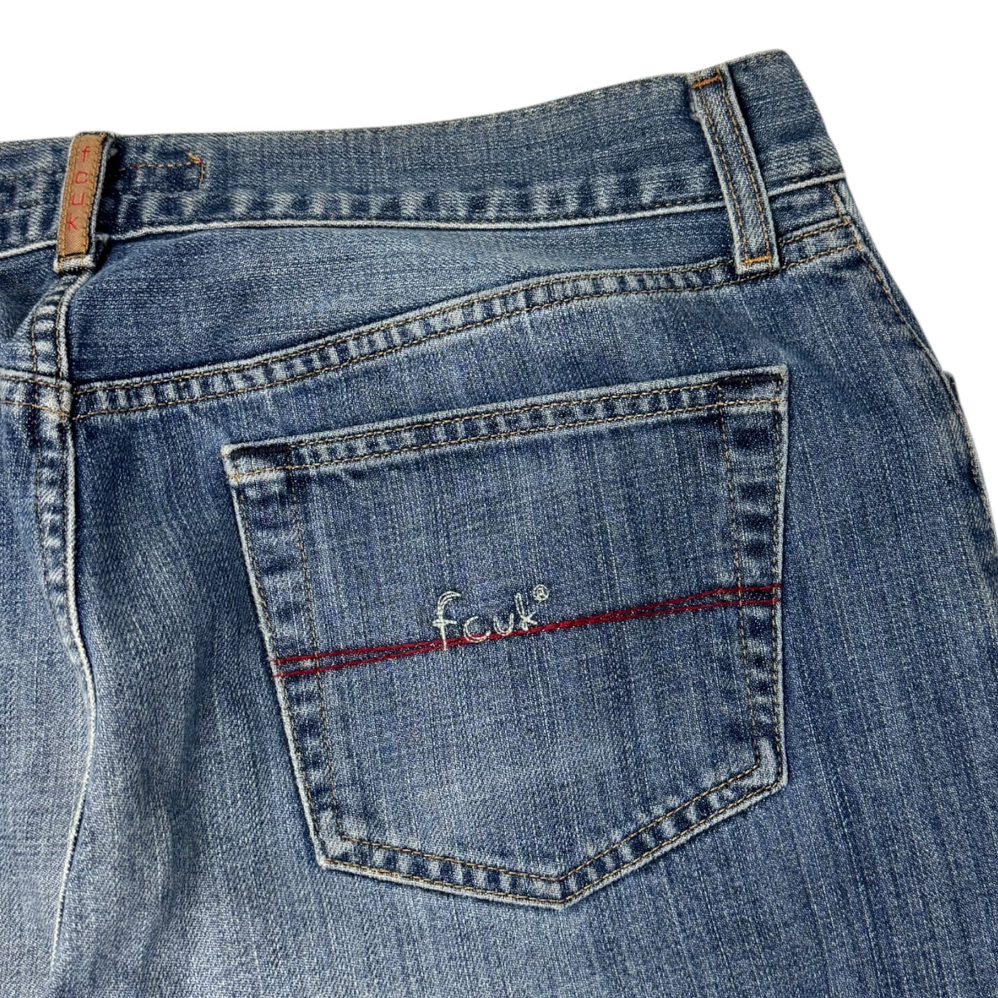 Y2K FCUK Jeans Flared Boot Cut Denim