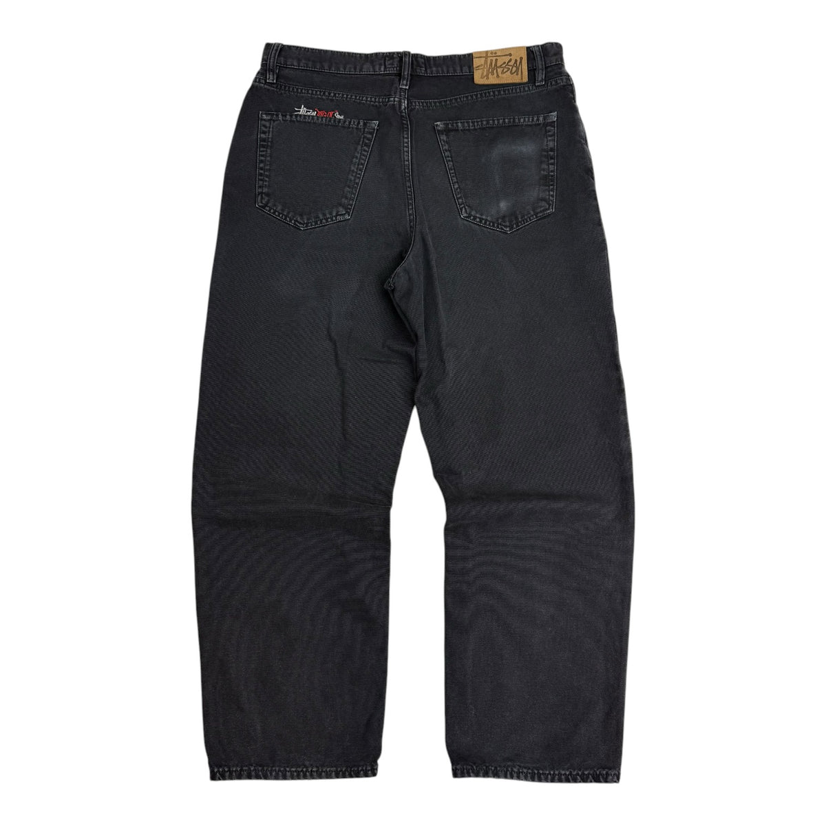 Stussy Big Ol' Denim Jeans Washed Black
