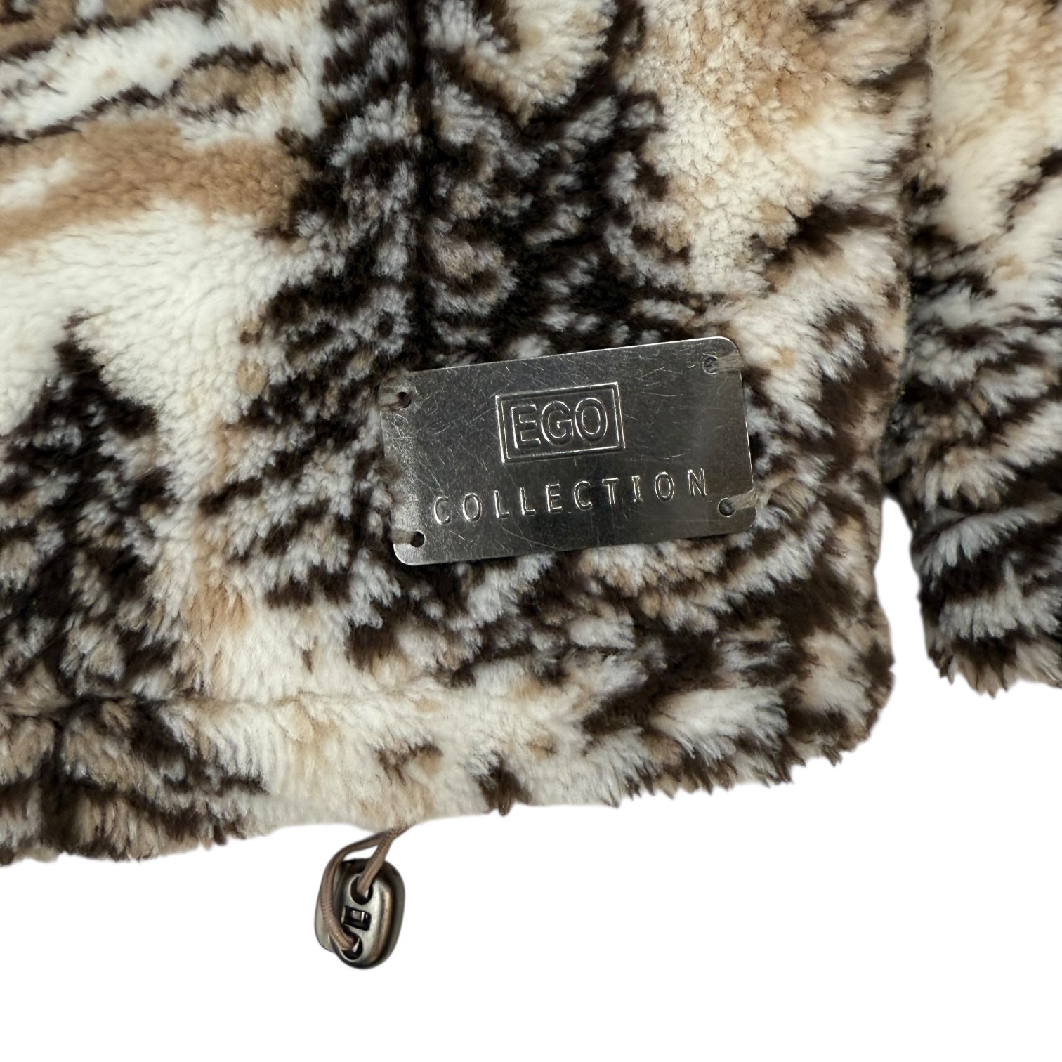 Vintage Mountain Fleece Jacket Brown