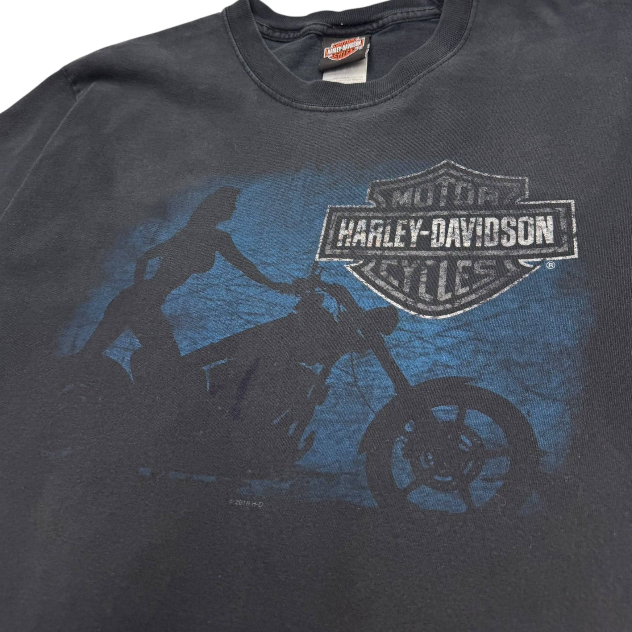 Vintage Harley Davidson Lady Silhouette T-Shirt