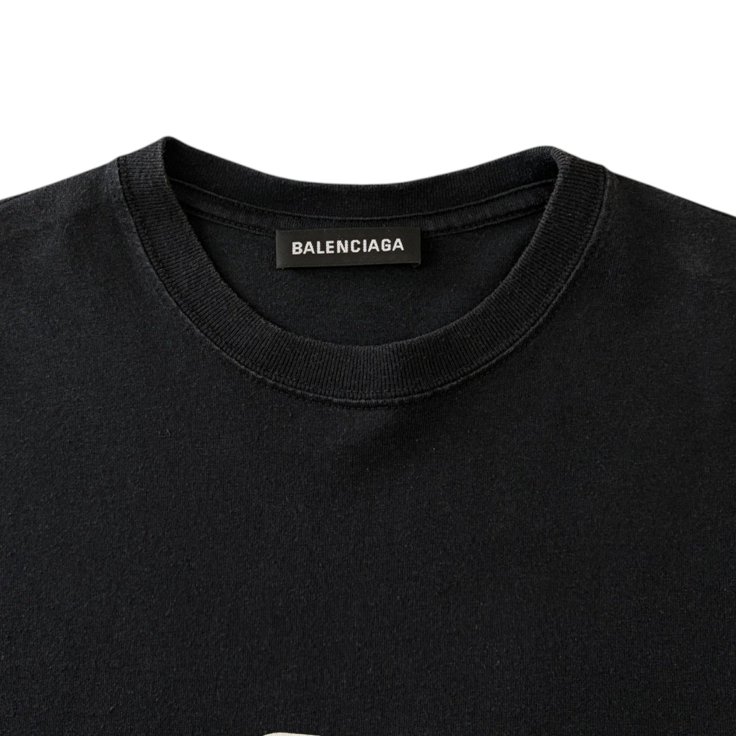 Balenciaga BB Logo T-Shirt Black