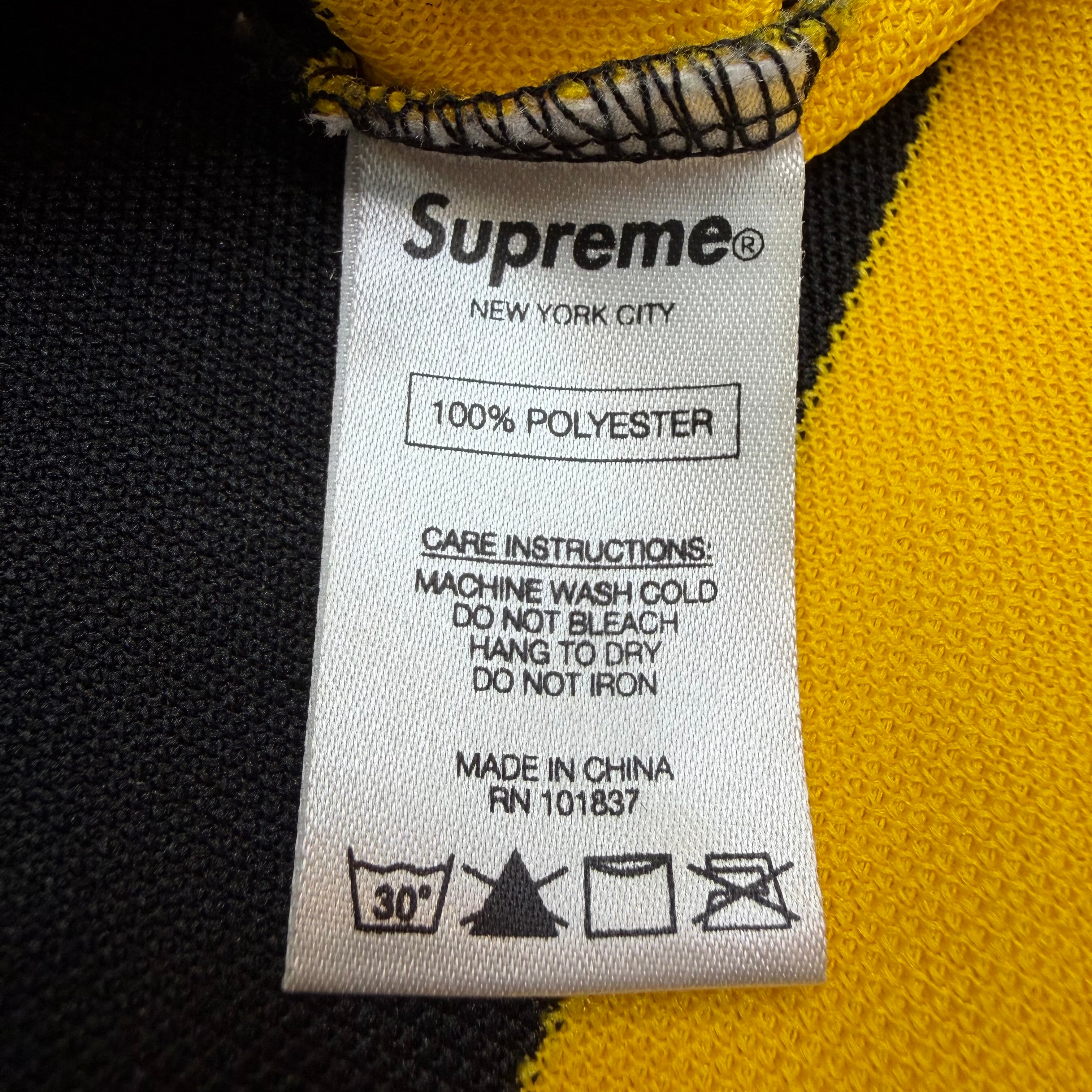 Supreme Freaky Hockey Jersey Black