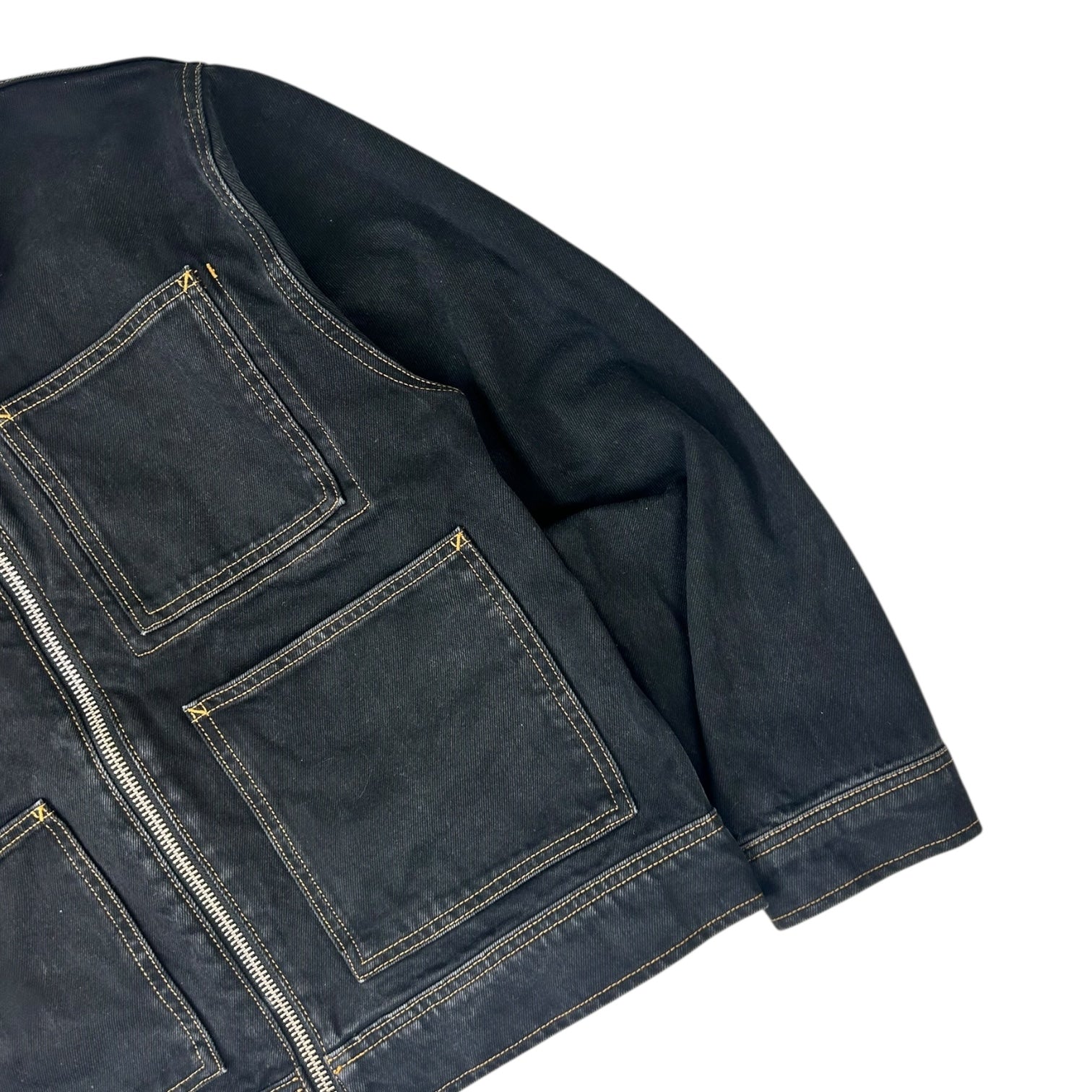 Stussy Denim Trucker Jacket Black