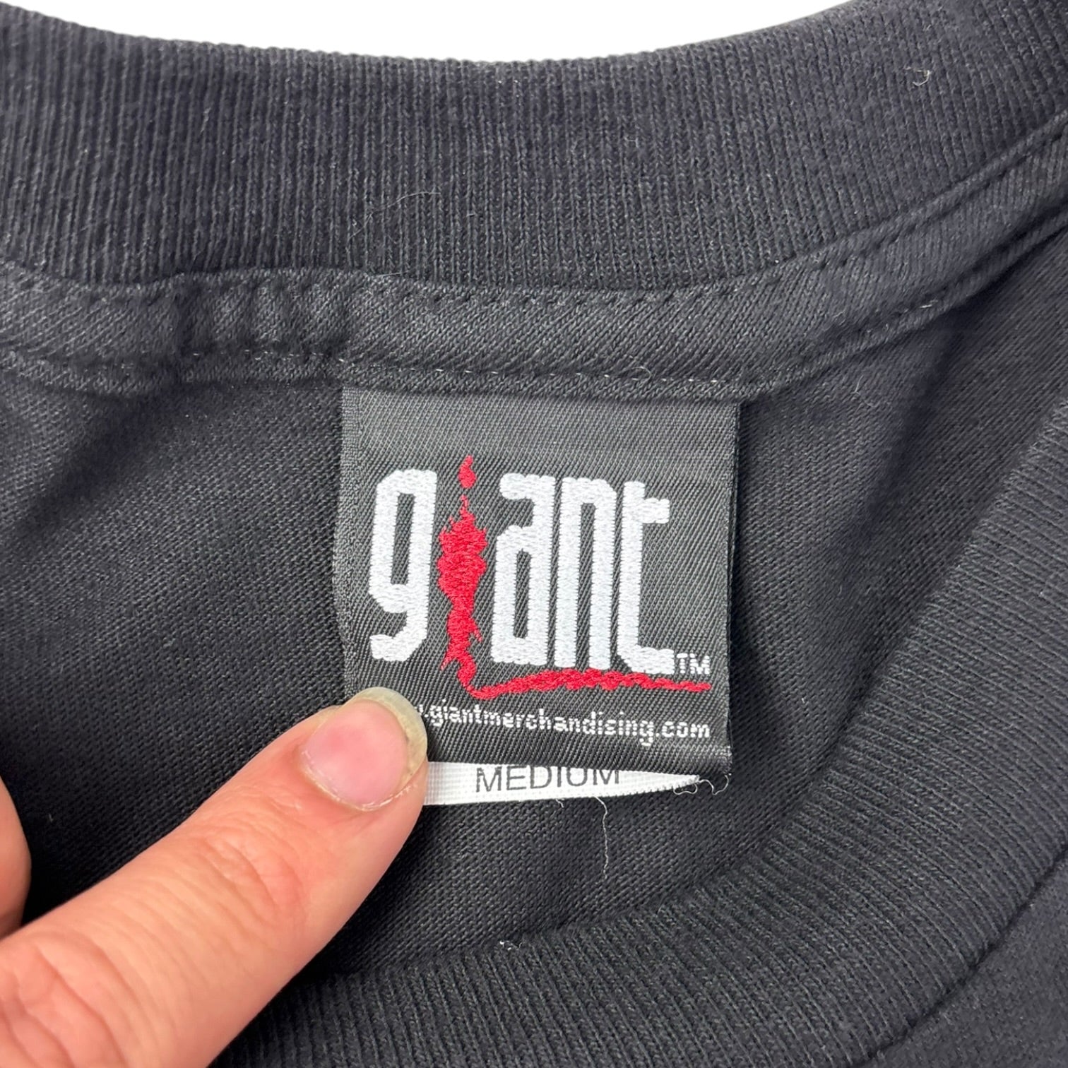 2001 Aerosmith Mesh Logo L/S T-Shirt Black