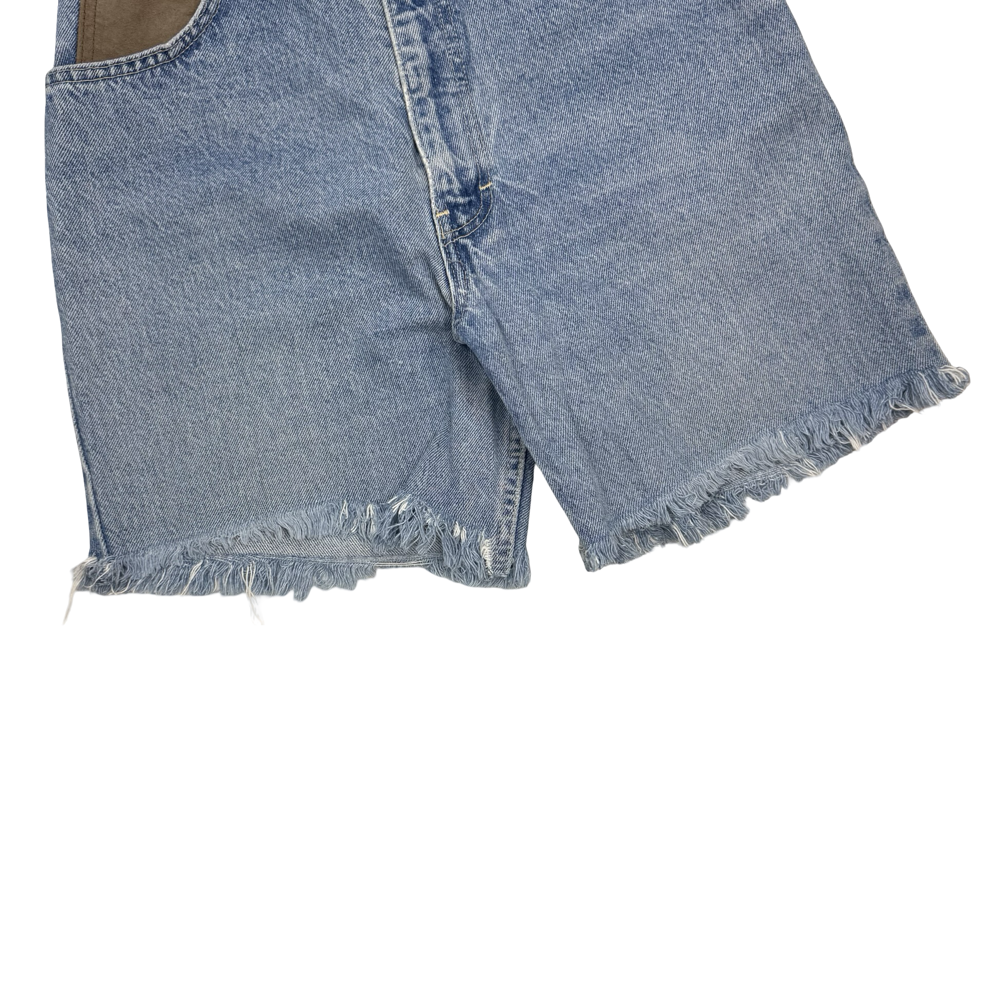 Vintage Pelican Cove Cut Off Denim Shorts Light Wash