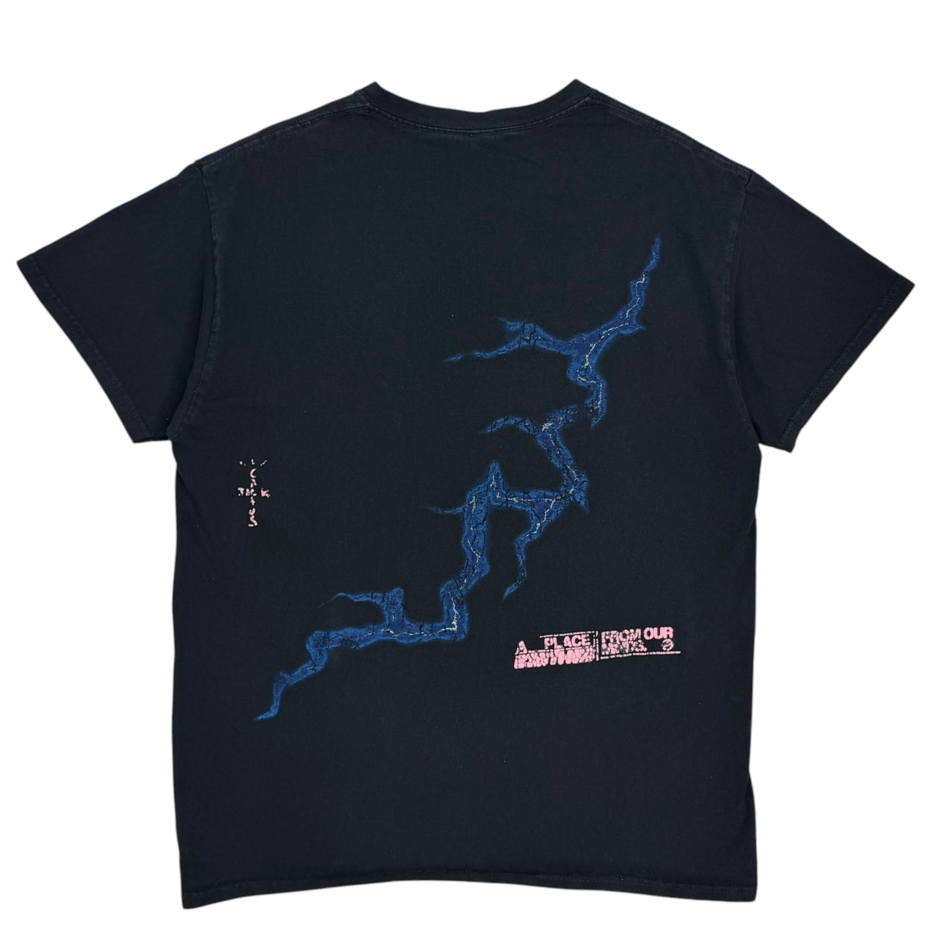 Travis Scott Cactus Jack For Fragment Danger Tee Black