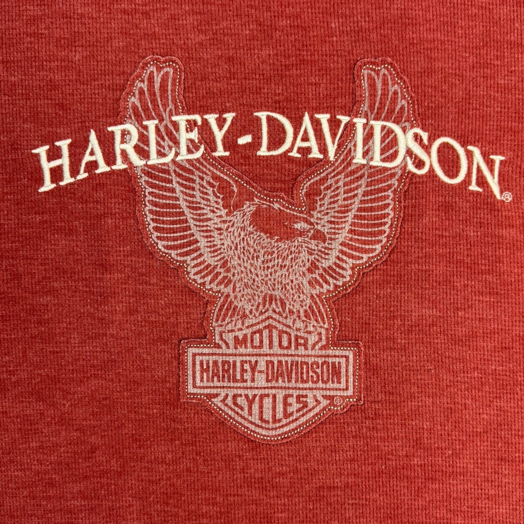 Vintage Harley Davidson Thermal Knit T-Shirt