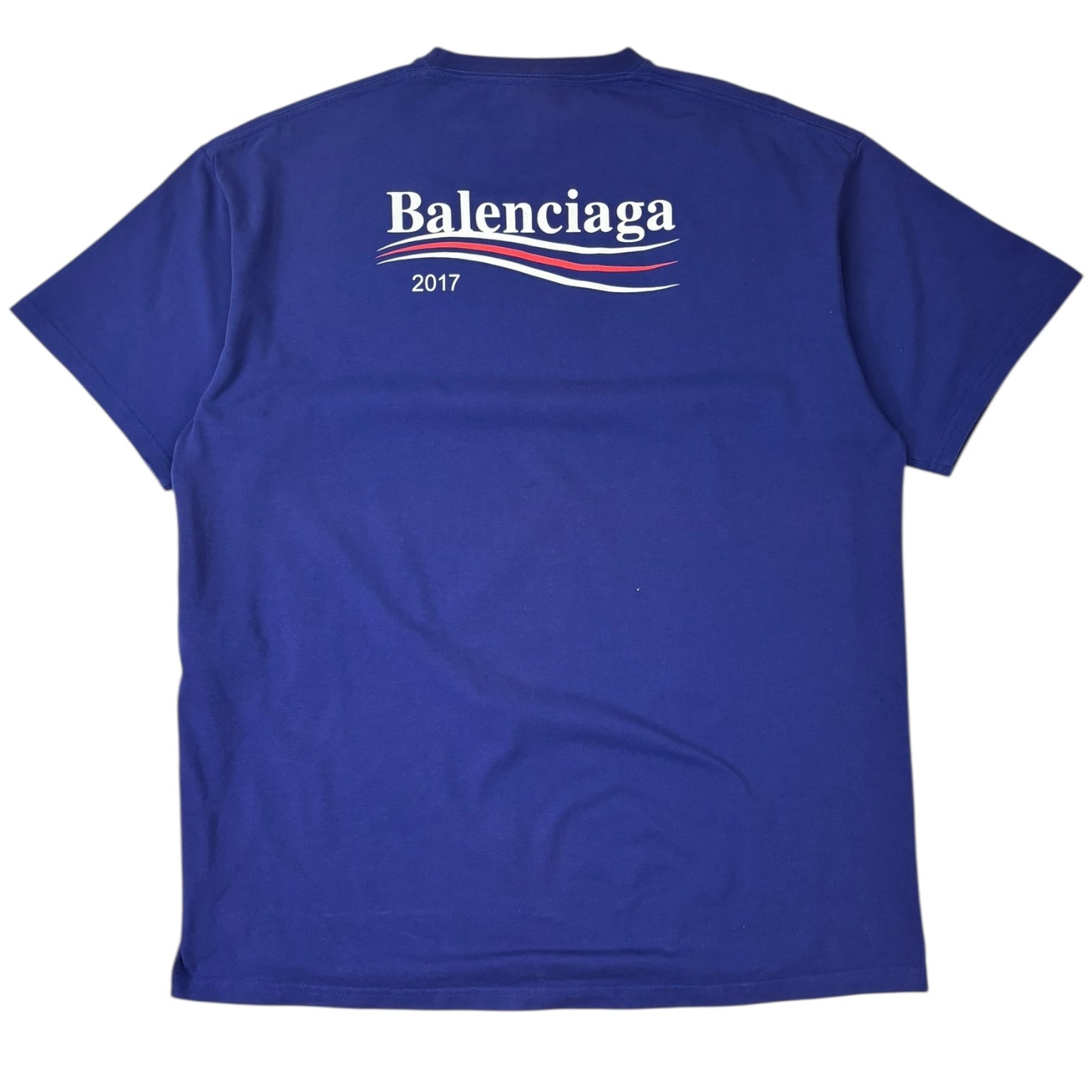 Balenciaga 2017 Campaign T-Shirt Blue