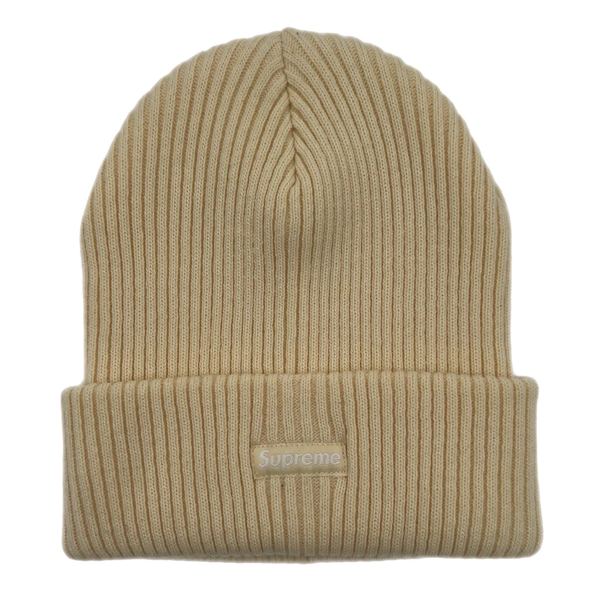 Supreme Overdyed Beanie SS24 Light Tan