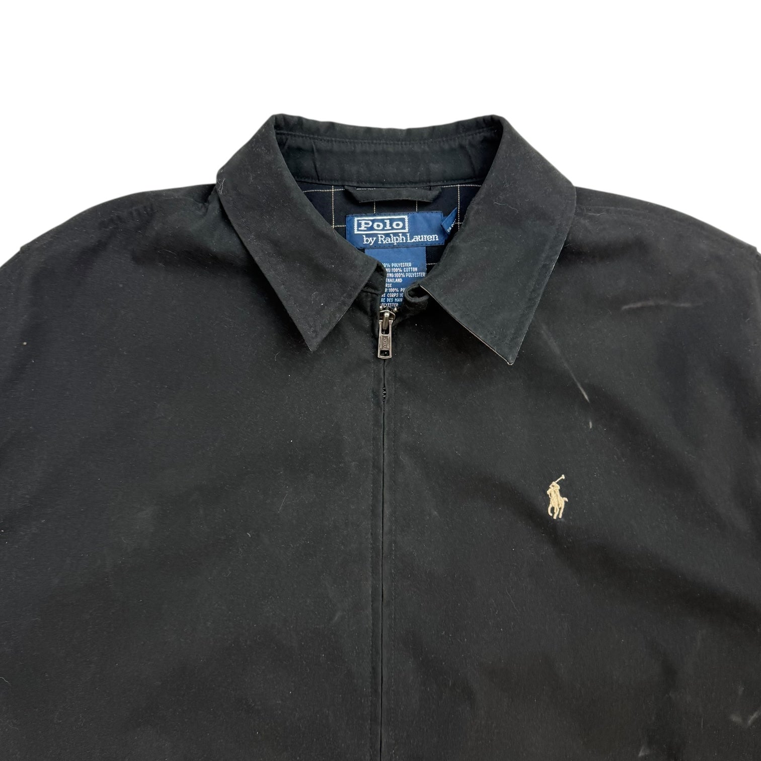 Vintage Ralph Lauren Polo Harrington Jacket Black