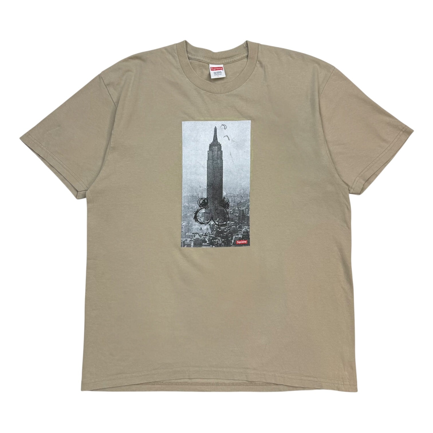 Supreme Mike Kelley The Empire State Building Tee Clay