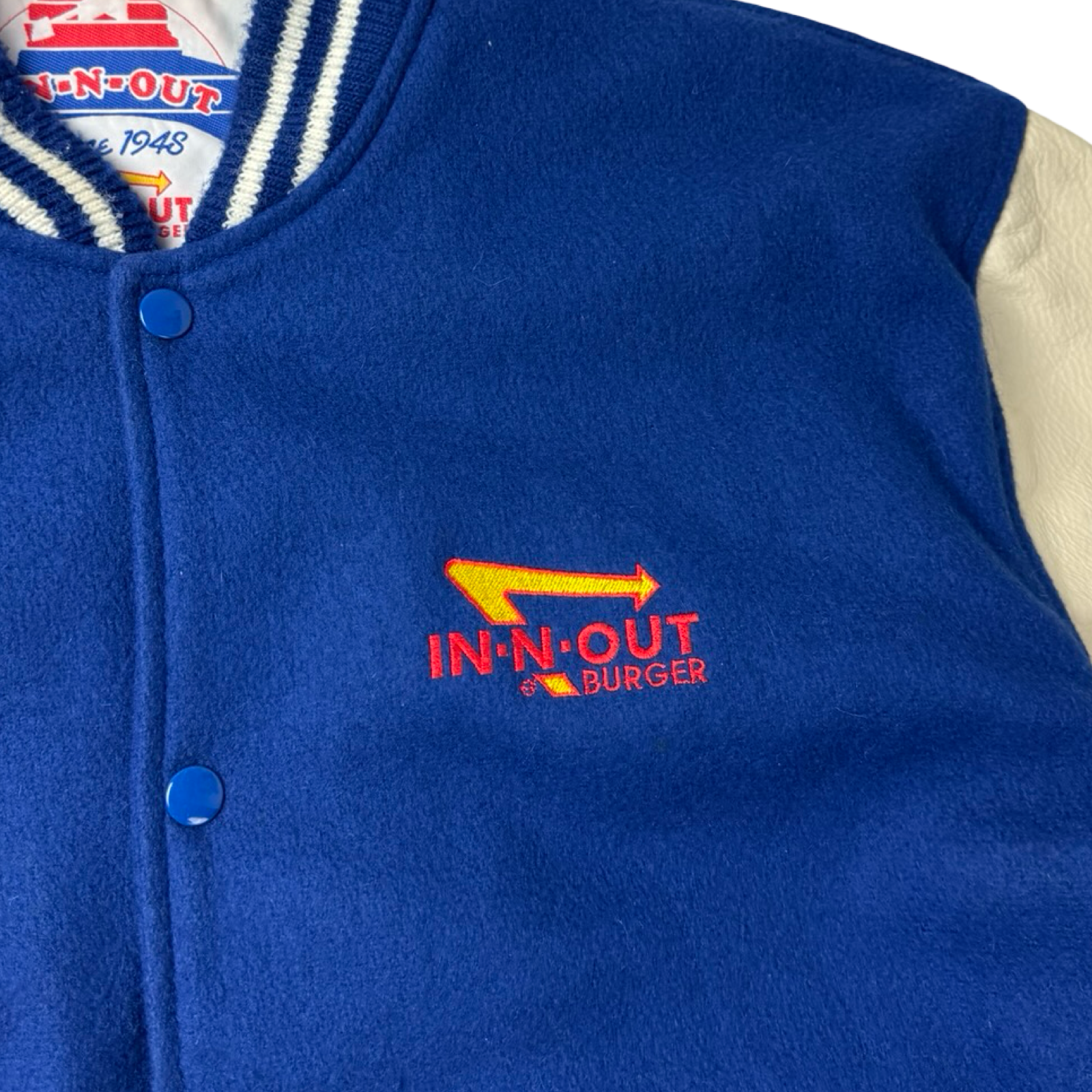 Vintage In-N-Out Burger Southern California Varsity Jacket