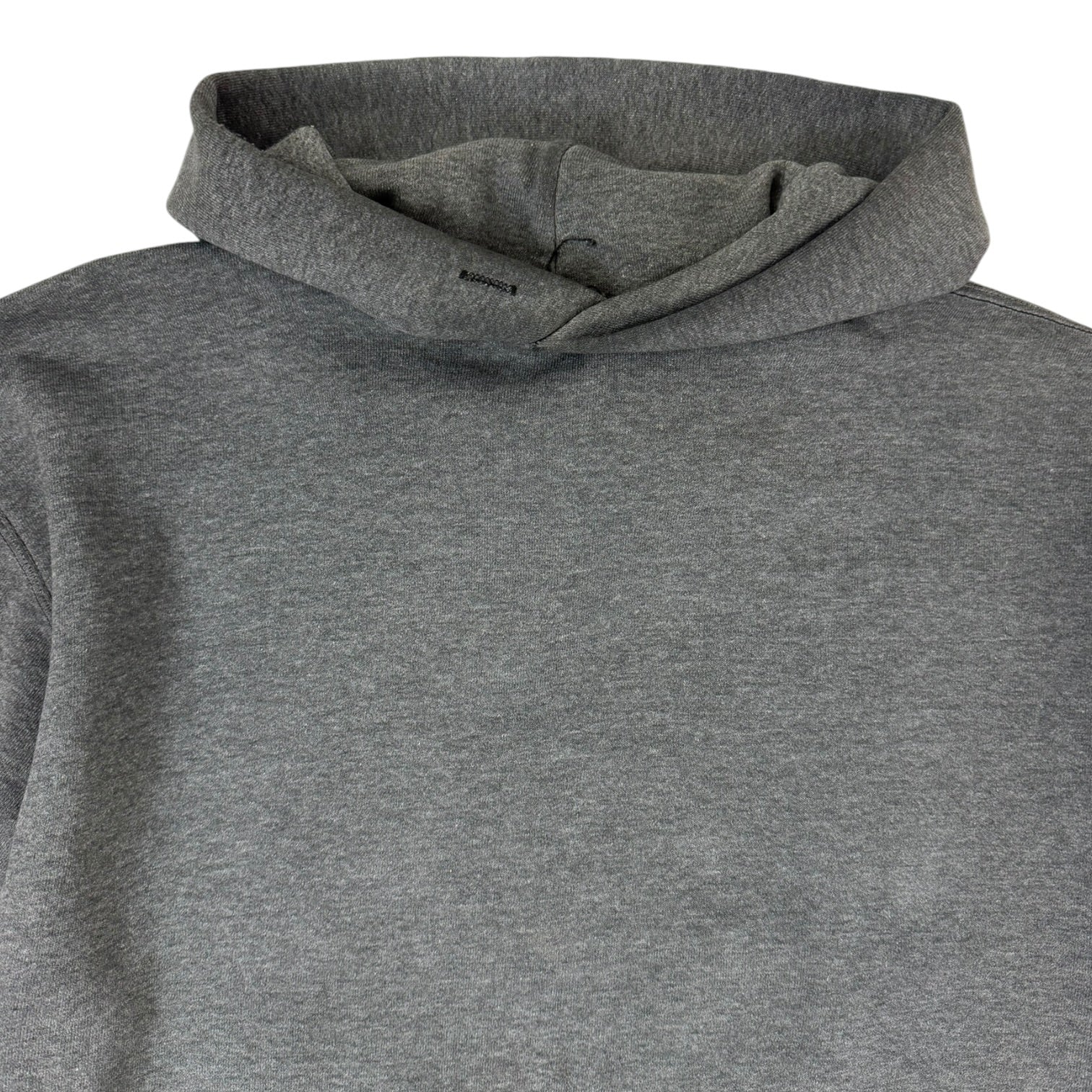 Vintage Russel Blank Hoodie Grey