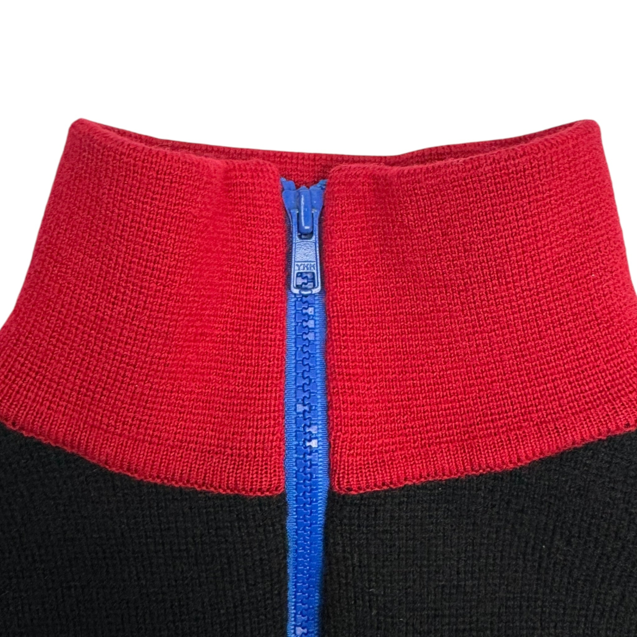 Vintage Polo Ralph Lauren 1992 Racing 1/4 Zip Wool Sweater