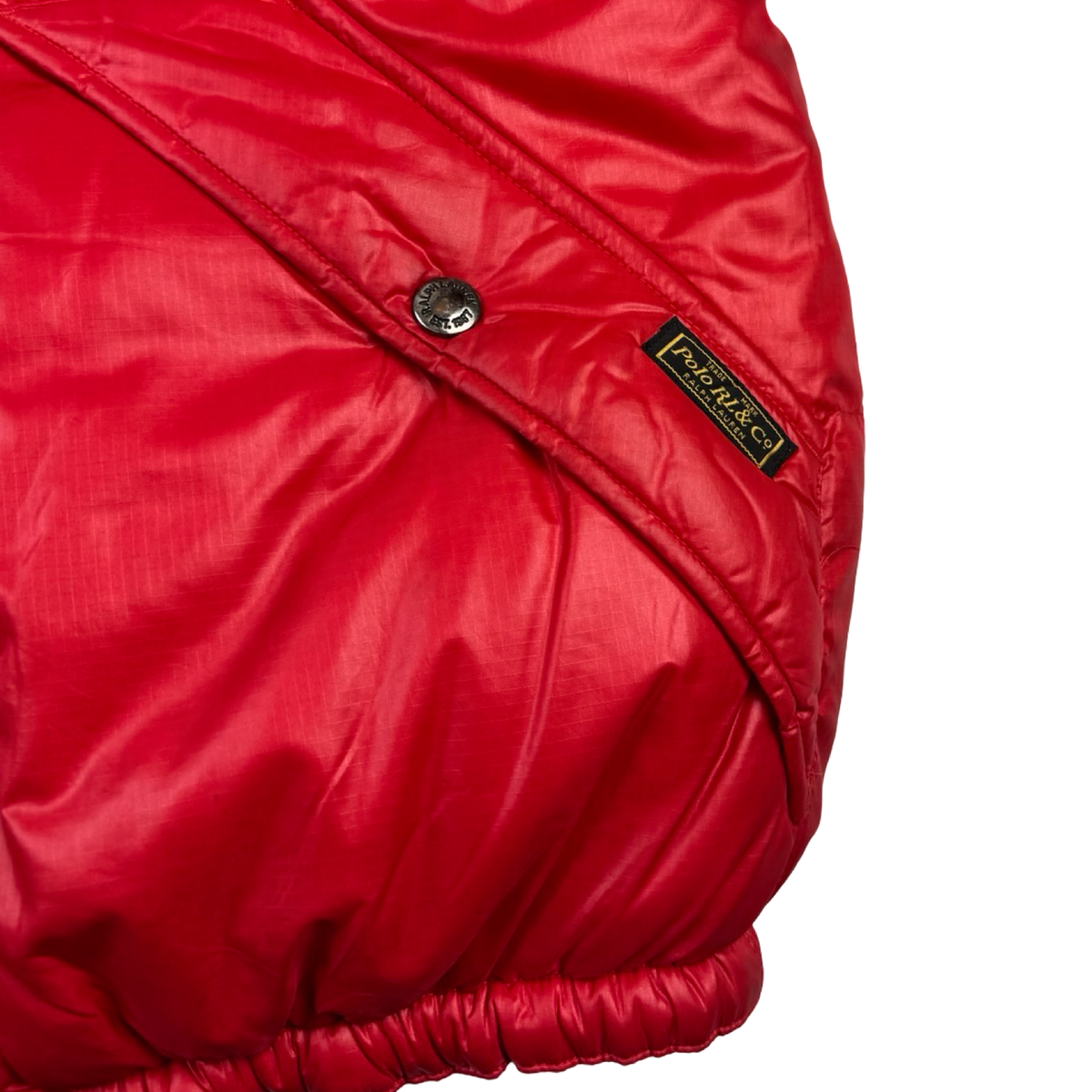 Vintage Polo Ralph Lauren Puffer Vest Red