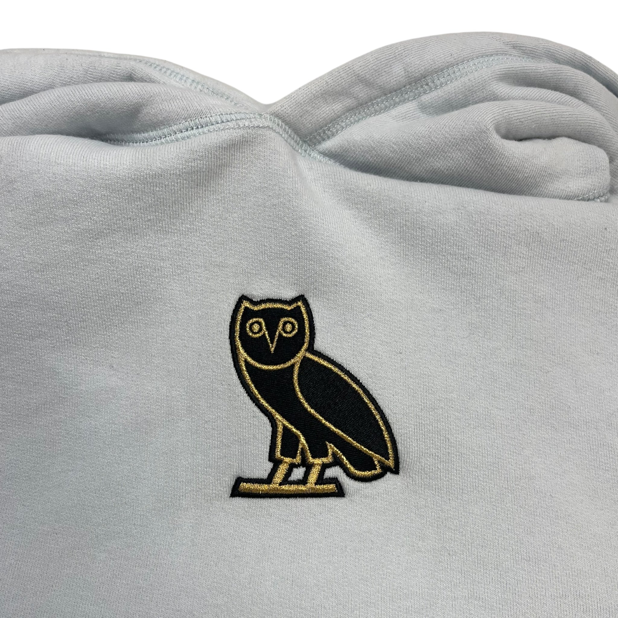 OVO Center Logo Hoodie Baby Blue