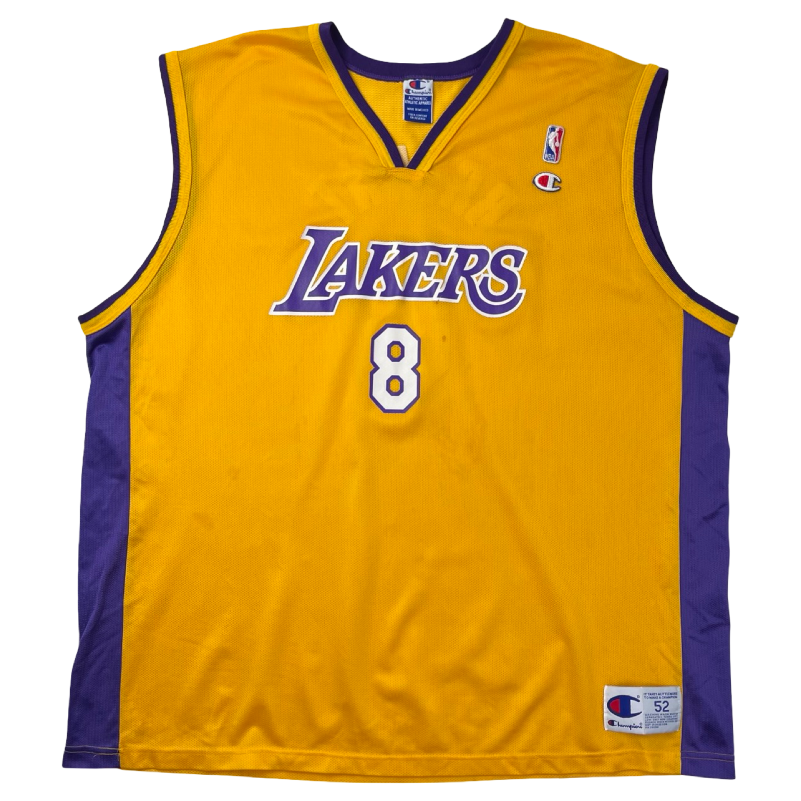 2001 Los Angeles Lakers Kobe Bryant NBA Home Jersey