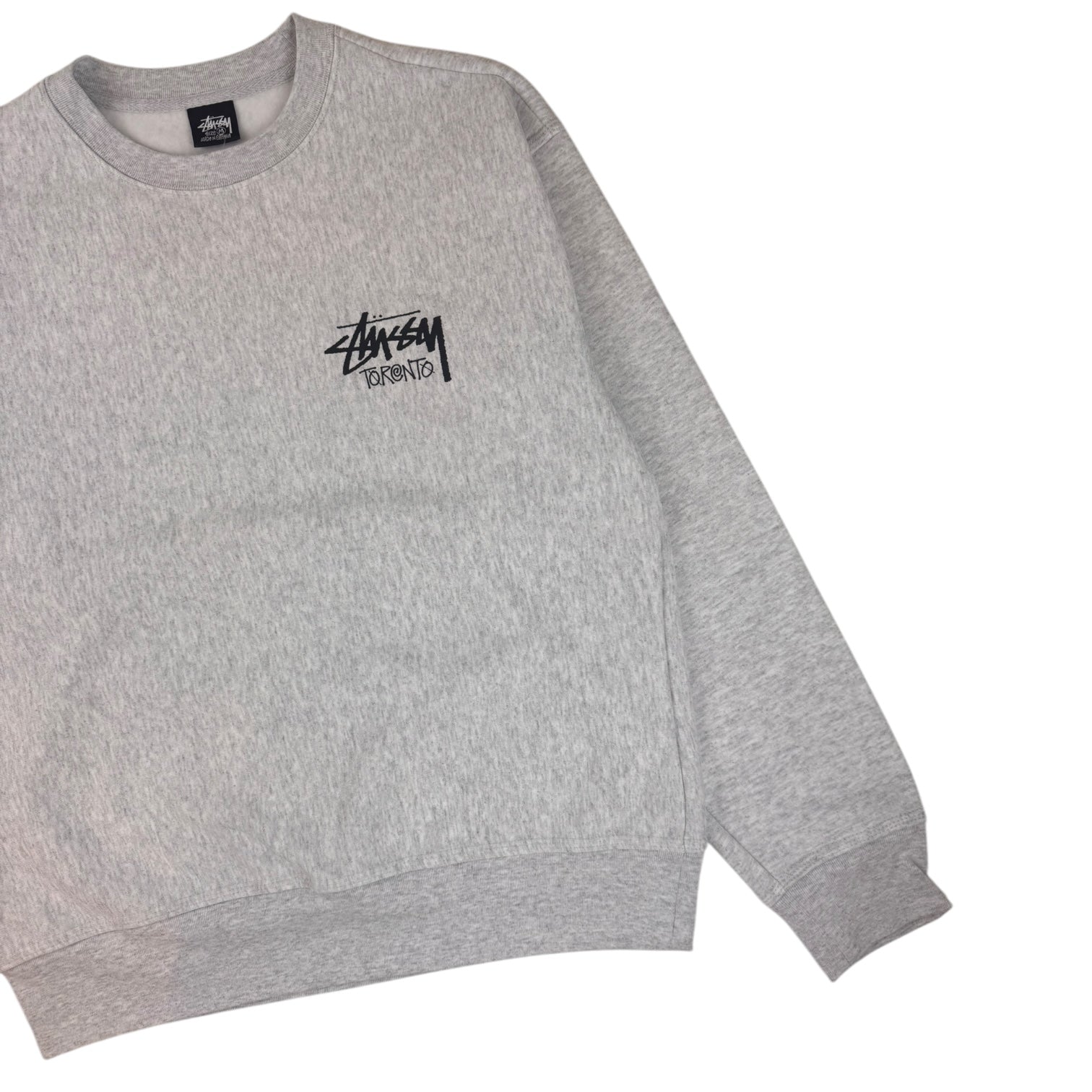 Stüssy Toronto Chapter Crewneck Heather Grey