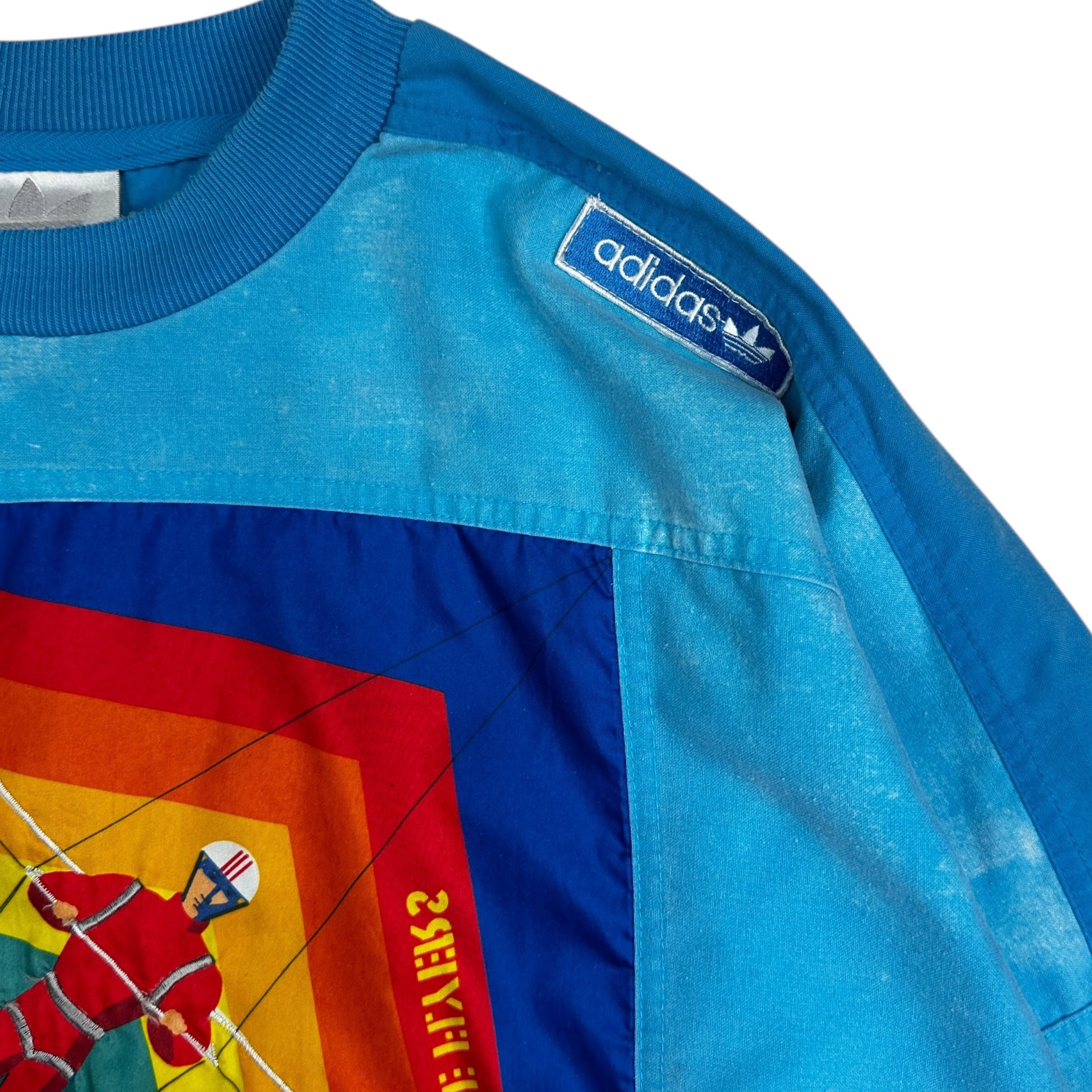 Vintage Adidas Ridge Lift Long Sleeve Blue
