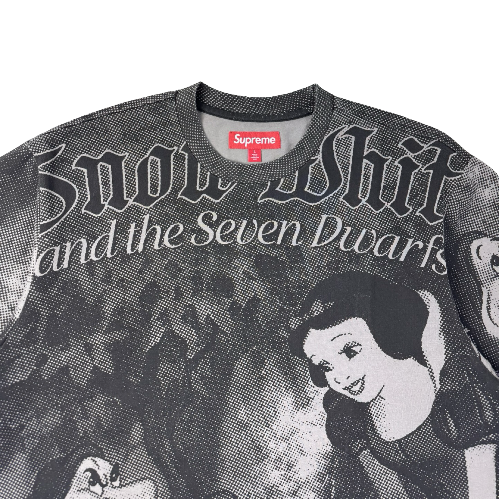 Supreme Snow White SS Top T-Shirt Grey