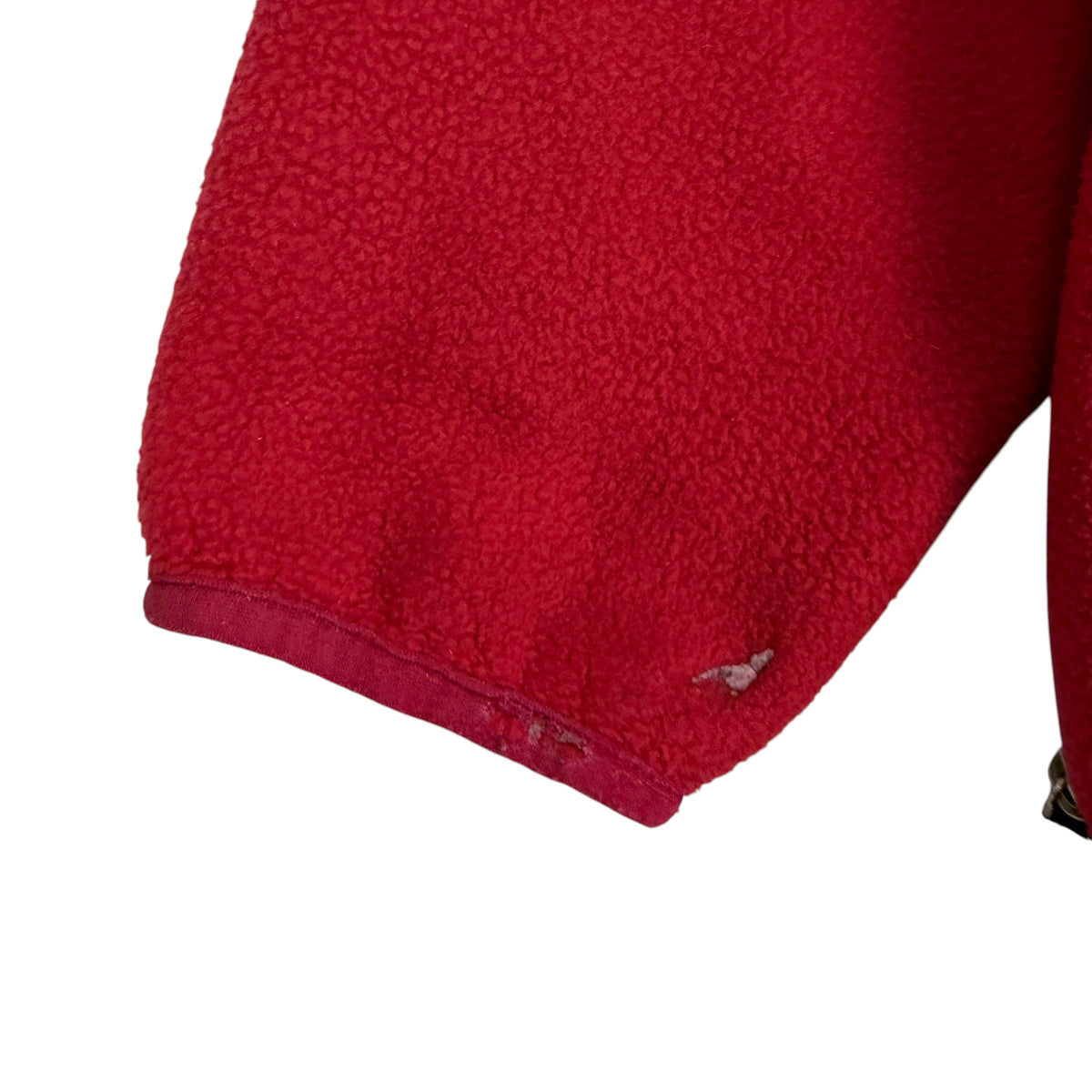 Vintage Patagonia Zip Up Fleece Jacket Red