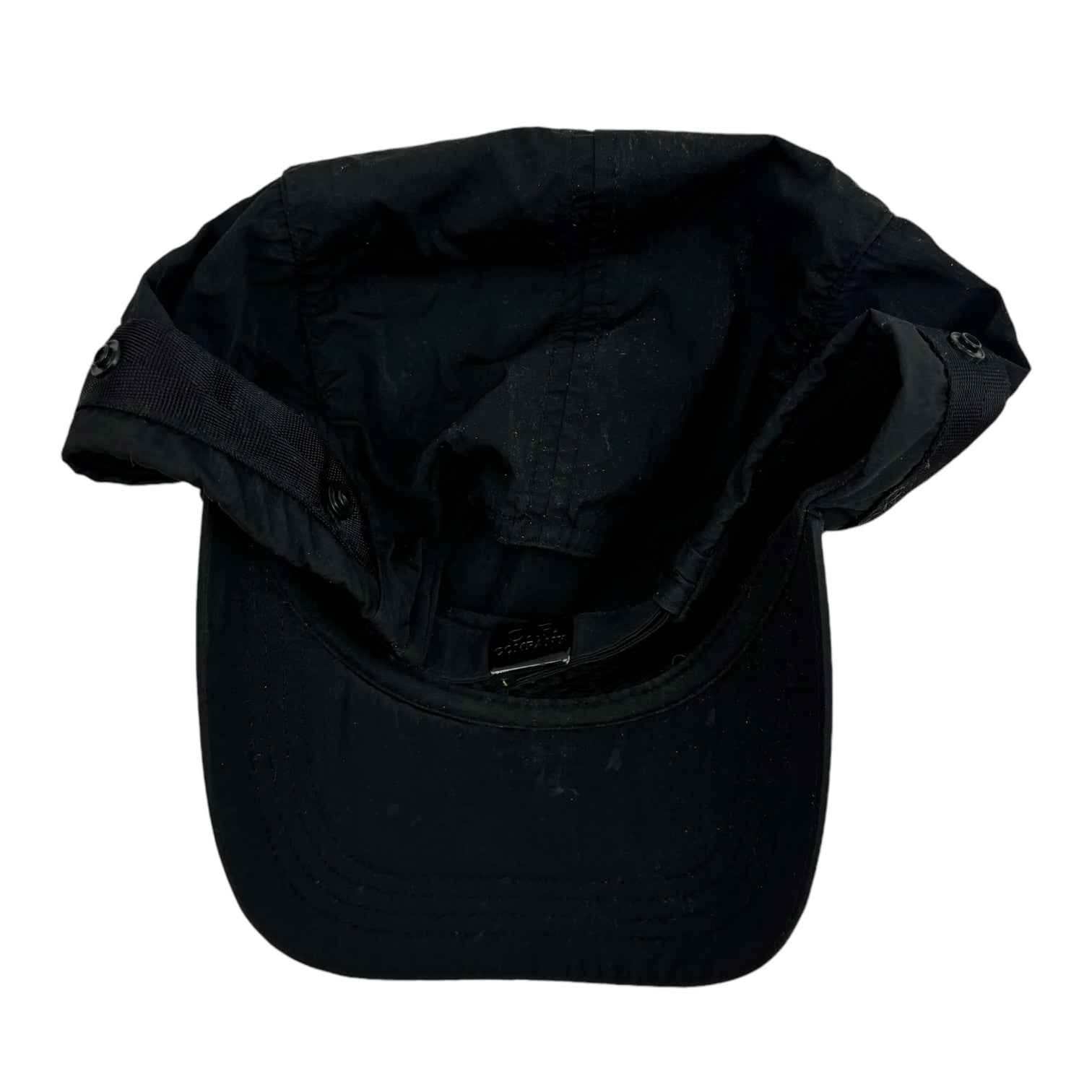 C.P. Company Army StrapBack Hat Black