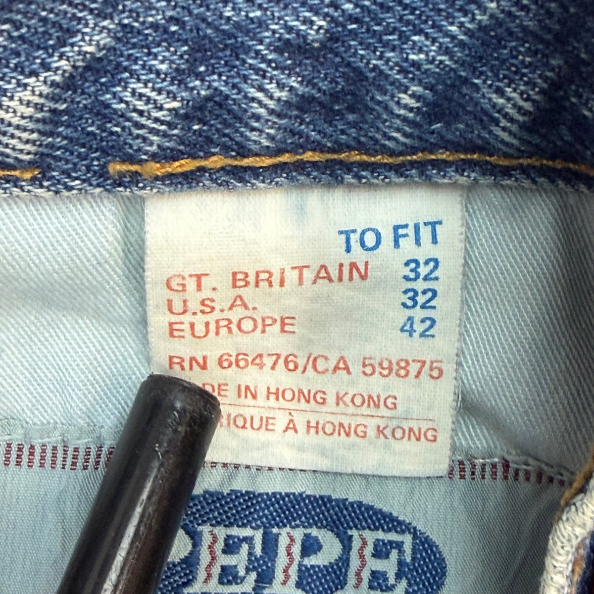 Vintage Pepe Jeans Blue