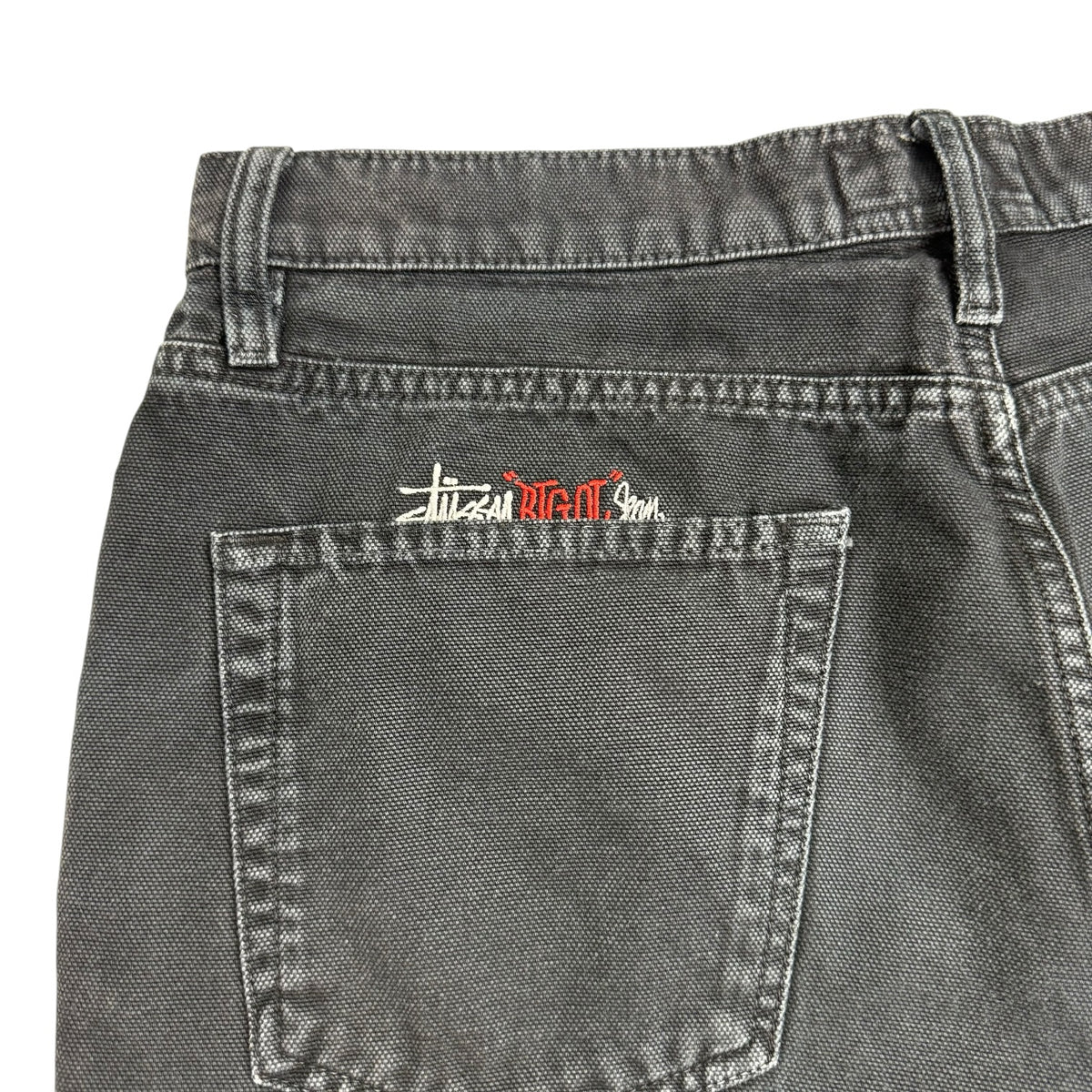 Stussy Big Ol' Denim Jeans Washed Black