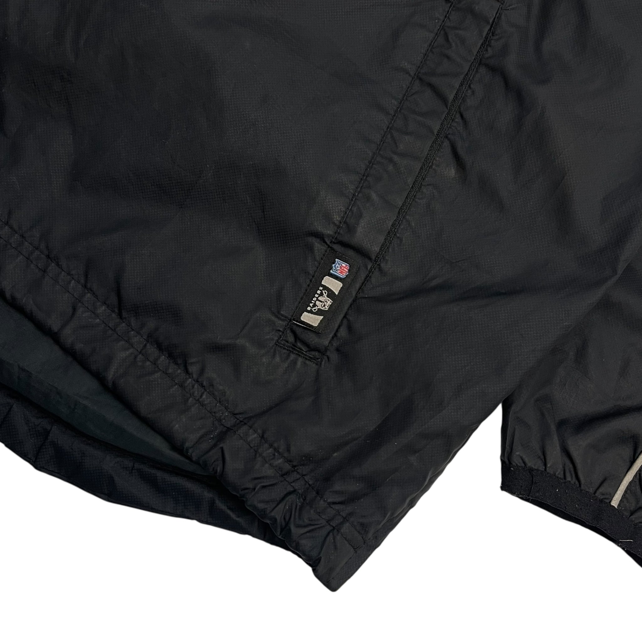 Vintage Raiders On Field Reebok Jacket Black