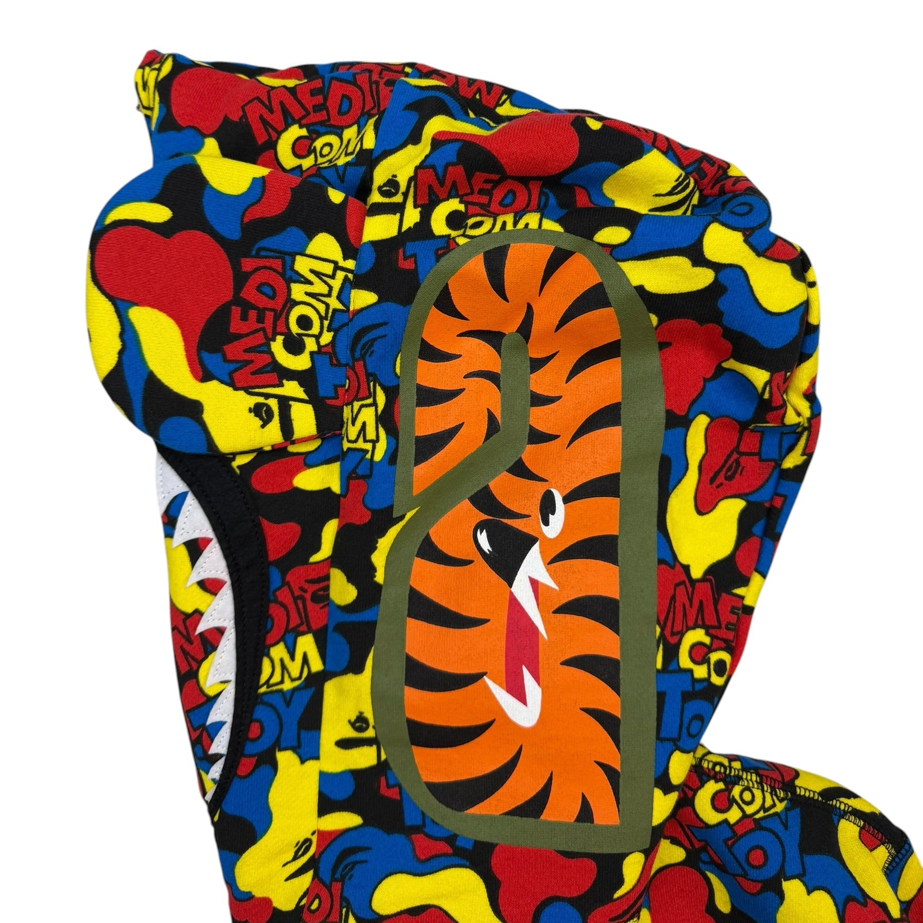 Bape x Medicom Full Zip Hoodie Multicolor