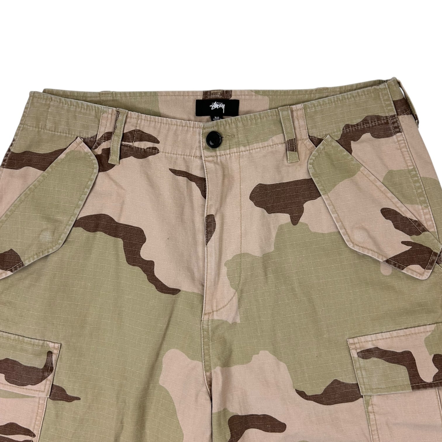 Stüssy Ripstop Cargo Shorts Sand Camo