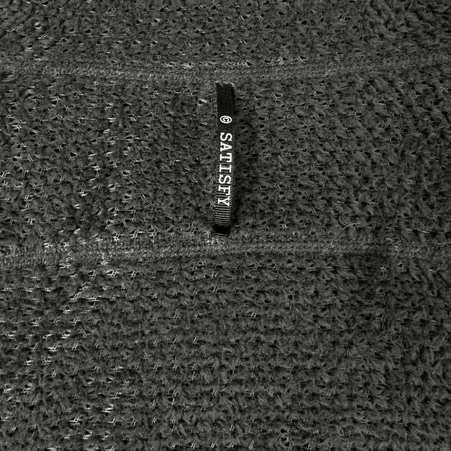 Satisfy FluzzFleece AD Lightweight Hoodie Phantom Black