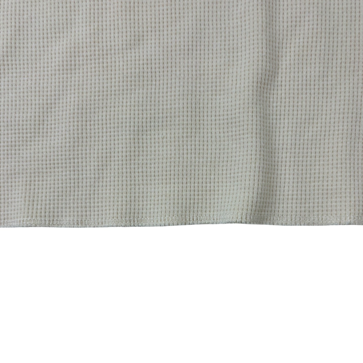 Corteiz Tiger Contrast Waffle Long Sleeve Thermal Cream