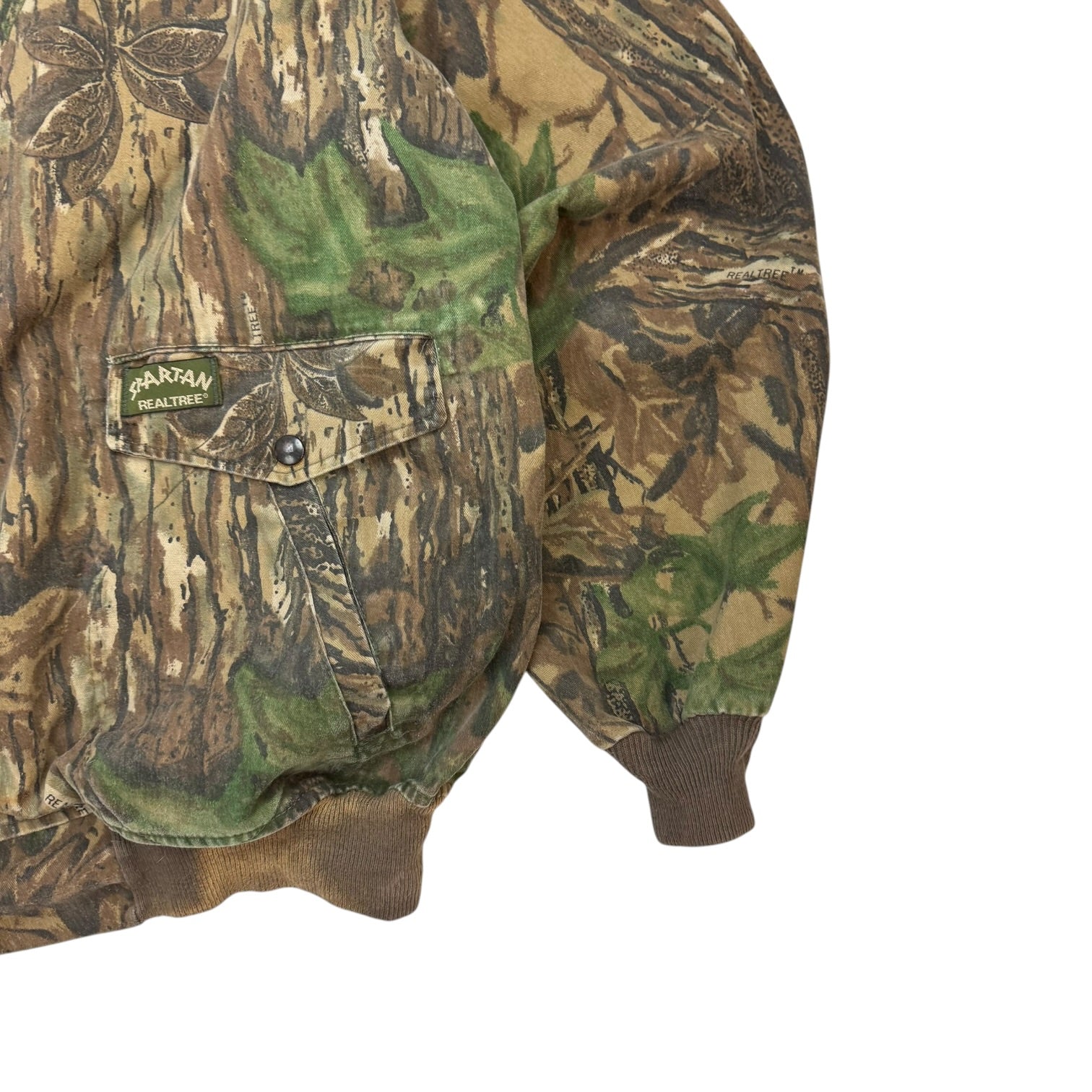 Vintage Spartan RealTree Button Up Jacket Camo