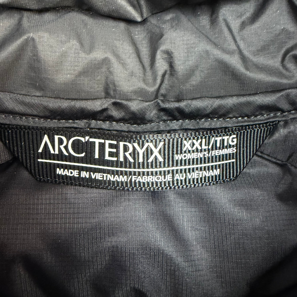 (W) Arcteryx Cerium Vest Black