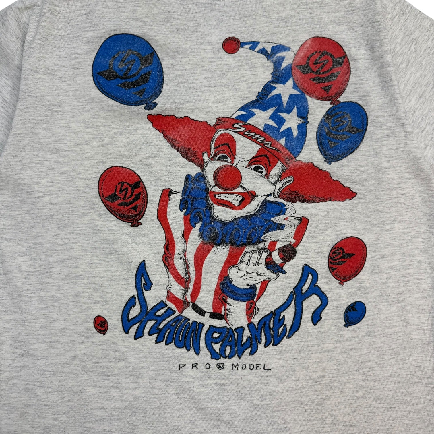 Vintage Sims Shaun Palmer Pro Model Tee Grey