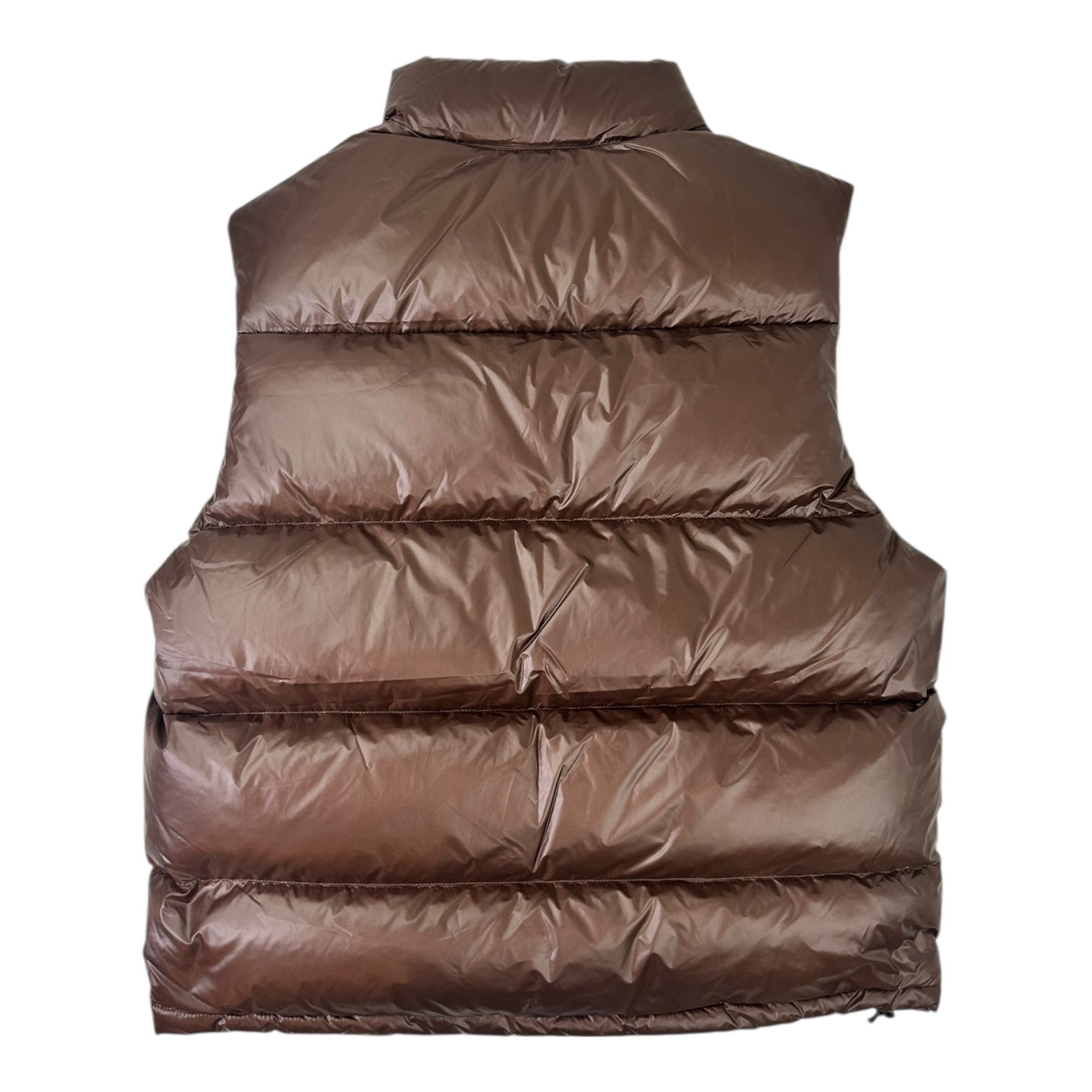 Stussy Micro Ripstop Down Vest Brown