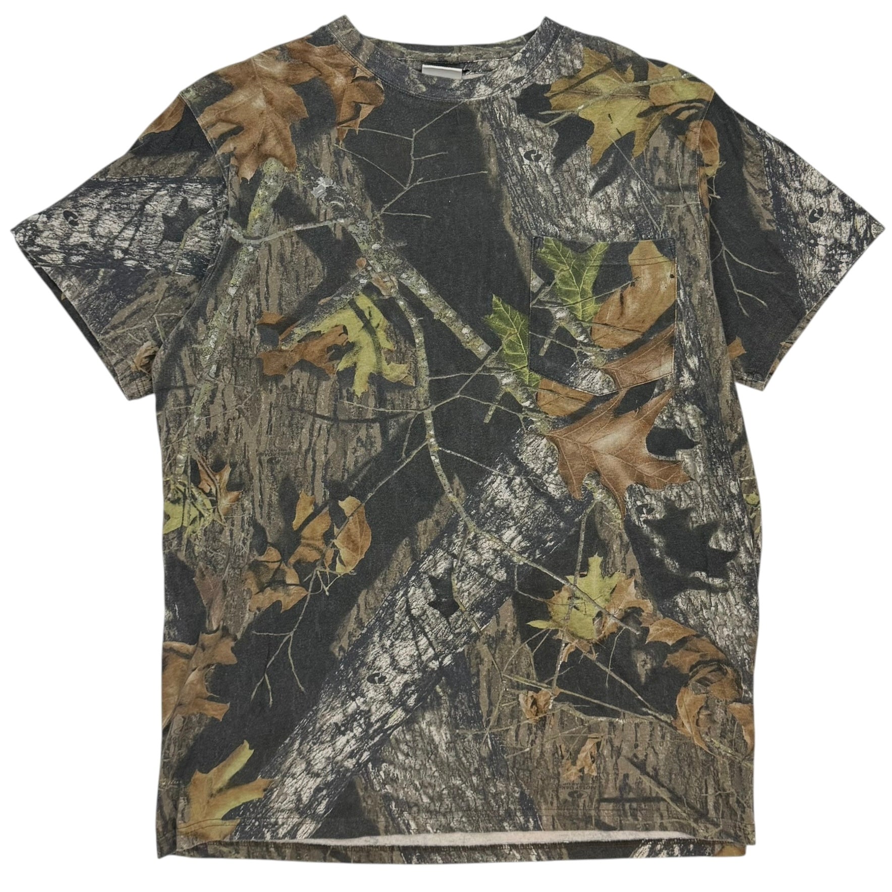 Vintage Mossy Oak Pocket Tee Camo