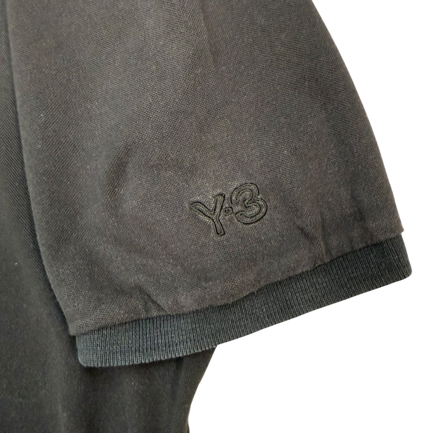 Y3 Button Up Shirt Black